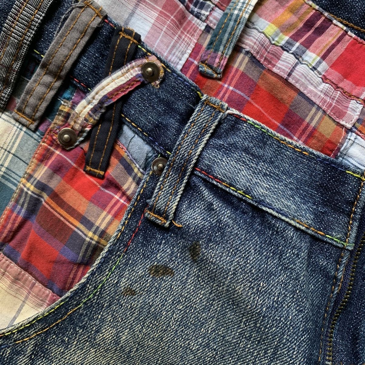Le Grande Bleu (L.G.B.) method x up start madras plaid lining double waist pants lgb Size US 30 / EU 46 - 9 Thumbnail