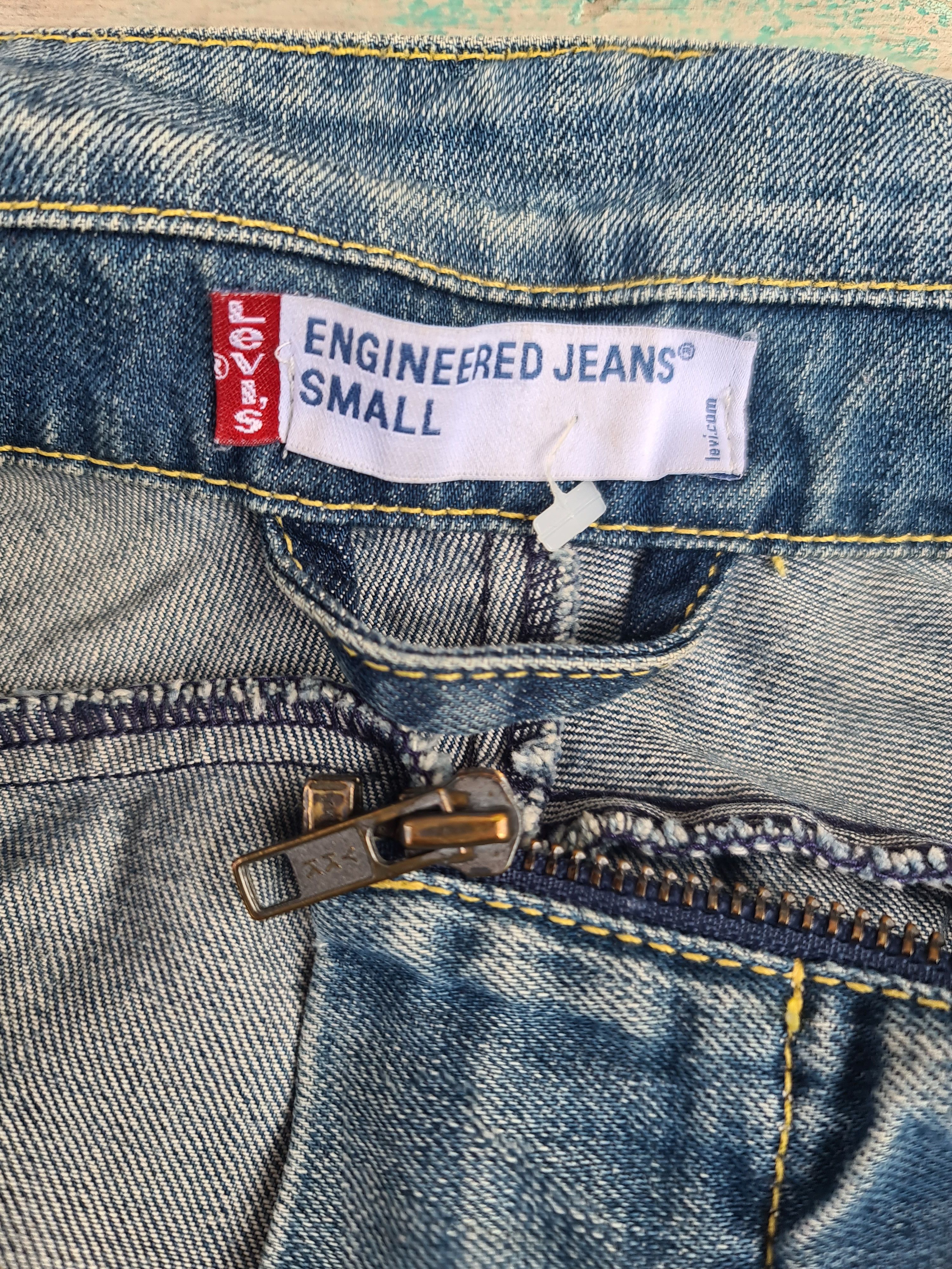 Levi's Vintage Levi’s Engineered Jeans Denim Jacket Girls Size S / US 4 / IT 40 - 5 Thumbnail