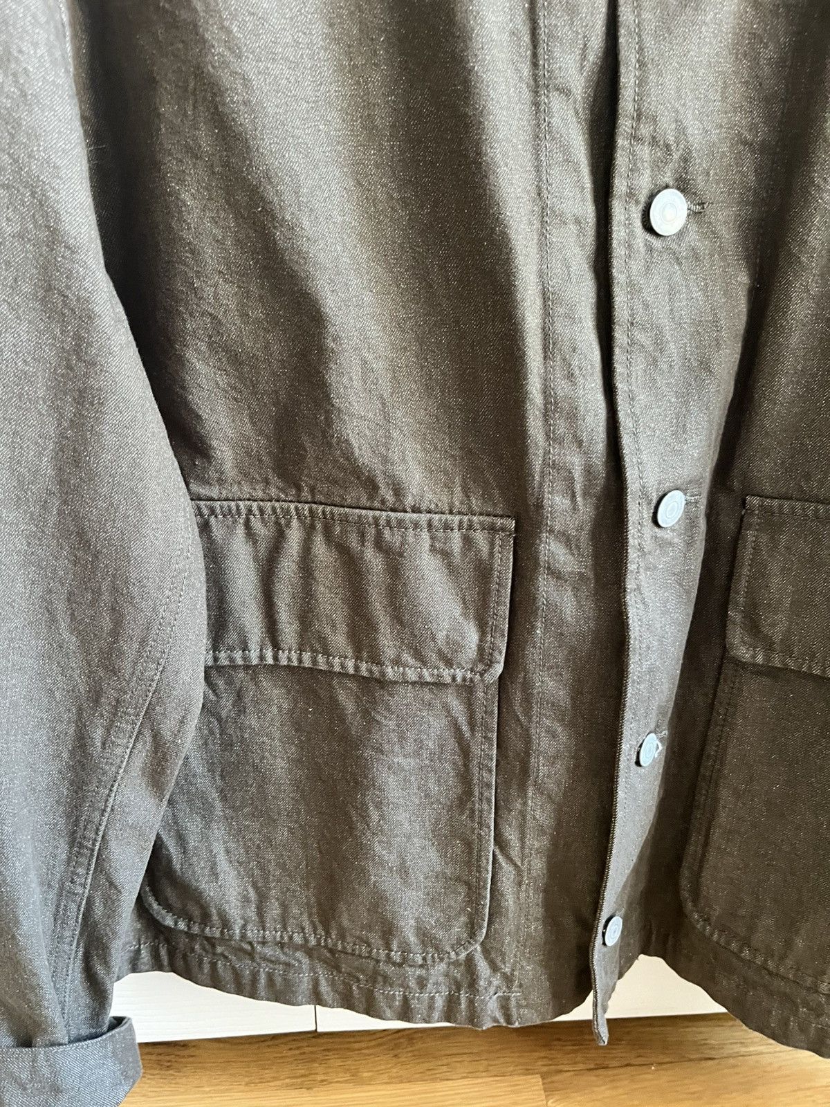 James Coward REPLICA JACKET - BROWN ROPE DYED 13.5 OZ DENIM Size US XL / EU 56 / 4 - 2 Thumbnail