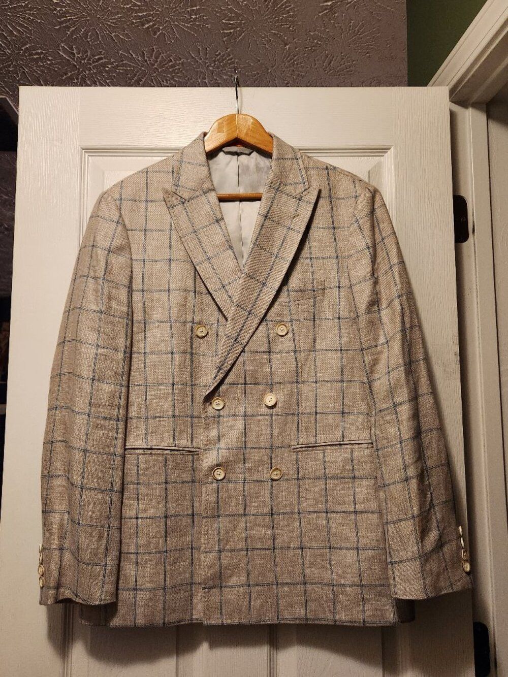 Tallia Tallia men's new 100%linen sport coat blazer jacket 40R Size 40R - 1 Thumbnail