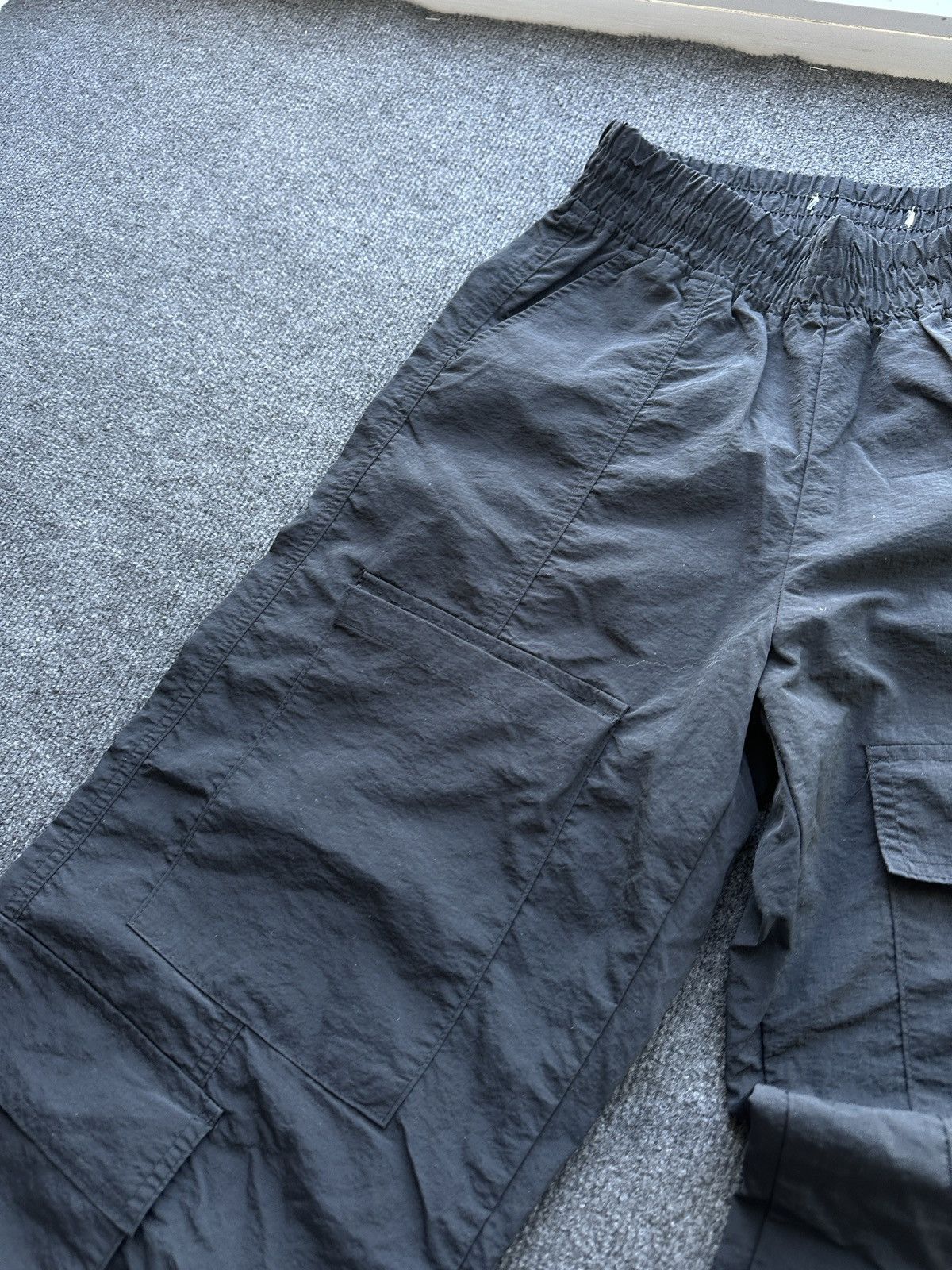 Other 🚨CARGO BAGGY MULTIPOCKET WOMEN PANTS RARE BLACK STRIPE Size 27" / US 4 / IT 40 - 6 Thumbnail