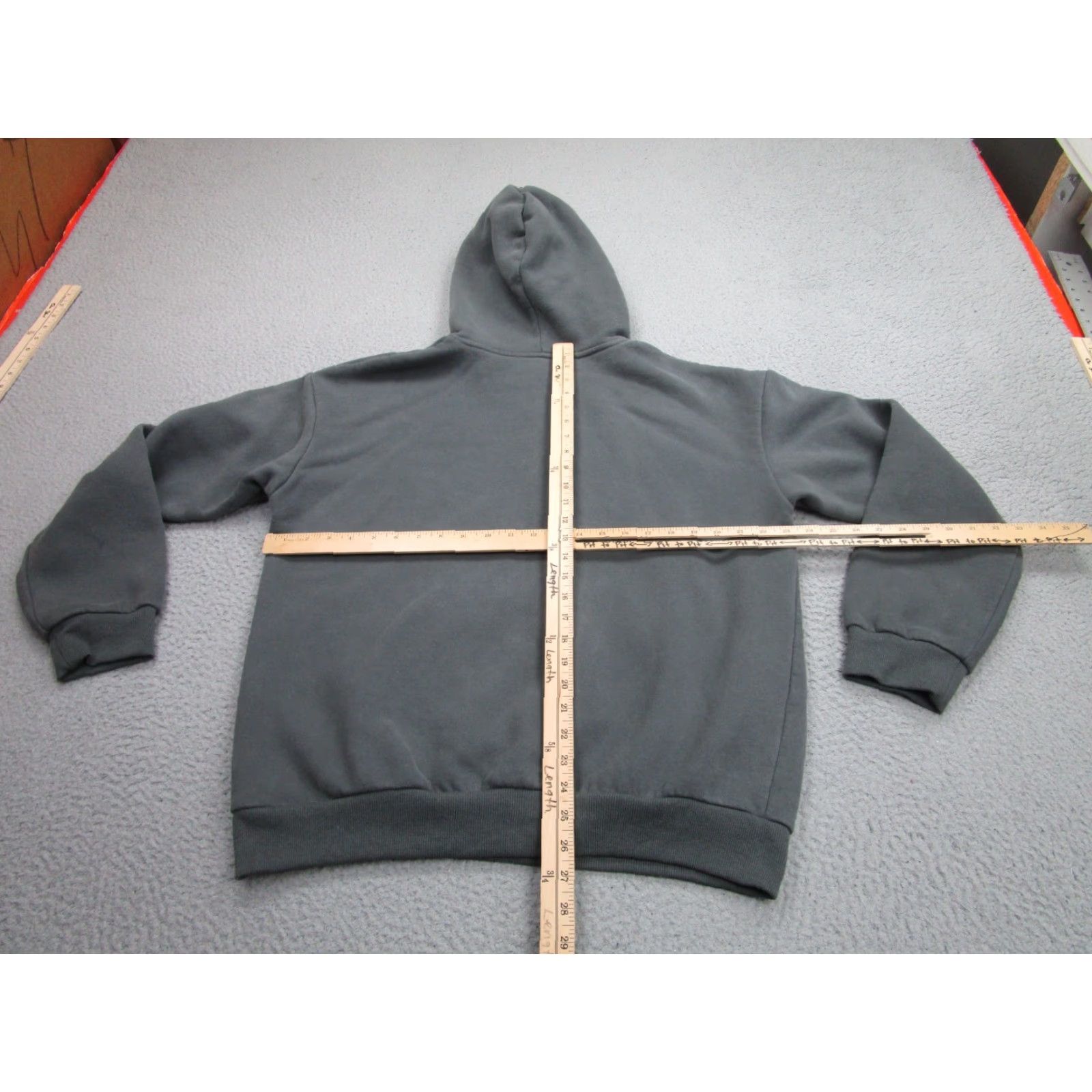 Vintage COMFRT Hoodie Mens Large Gray Heavyweight Fleece Cozy Athleisure Baggy Loose Size US L / EU 52-54 / 3 - 7 Thumbnail