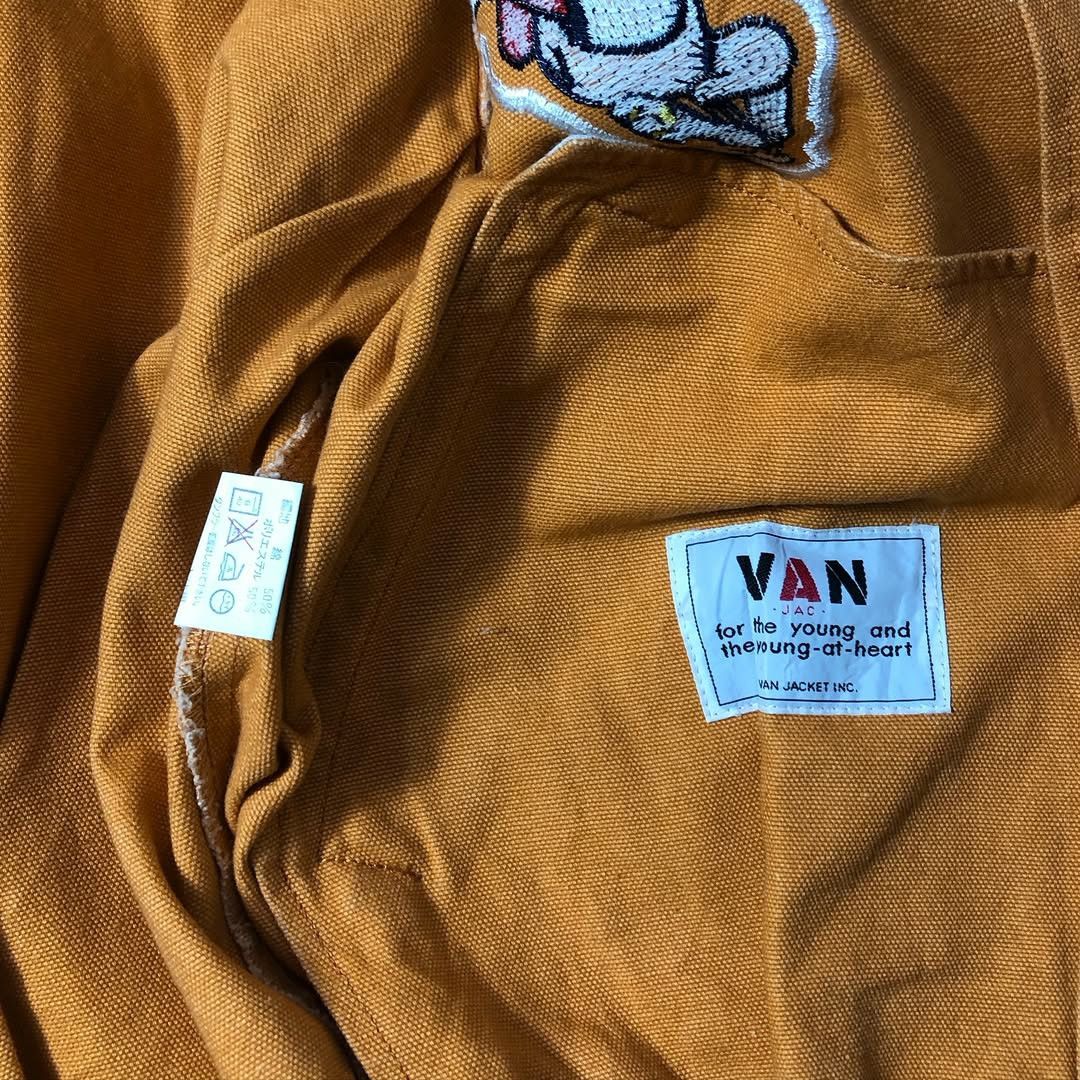 Japanese Brand Vintage Van Jac Varsity Jacket Size US XL / EU 56 / 4 - 4 Thumbnail