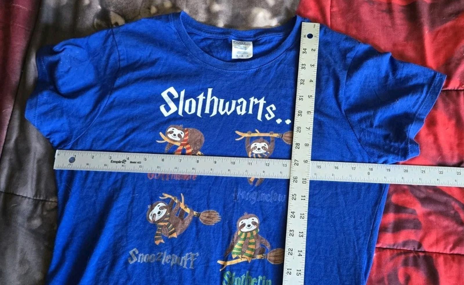 Other Harry Potter Slothwarts Sloth Shirt Unisex Top Funny Sloths Size M / US 6-8 / IT 42-44 - 8 Thumbnail