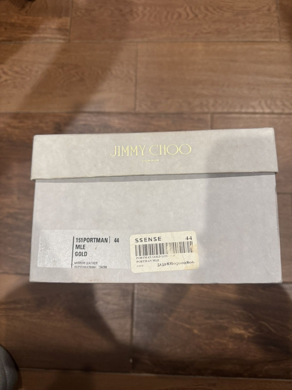 Jimmy Choo Gold Low-Top Jimmy Choo Sneakers Size US 11 / EU 44 - 3 Thumbnail