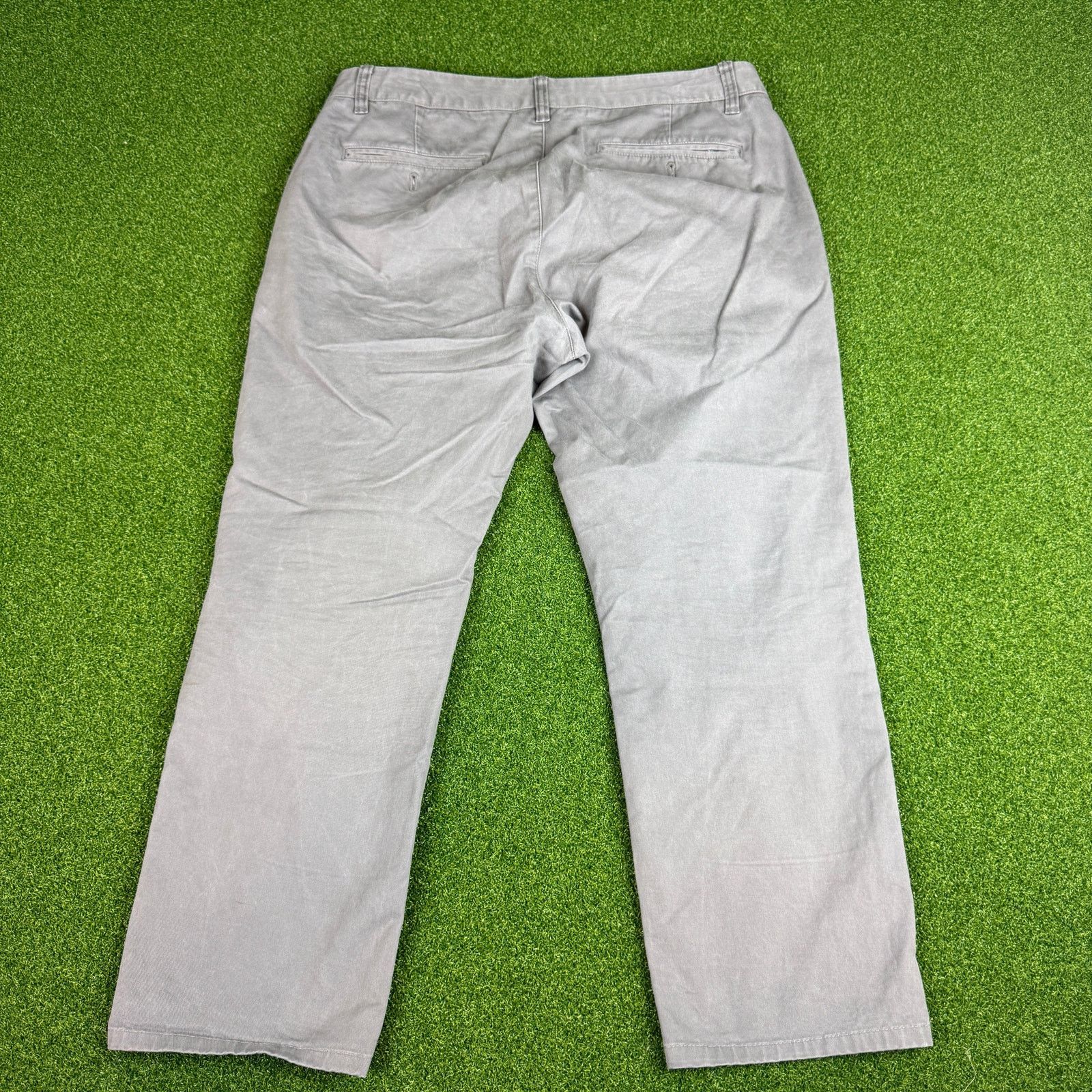 Bonobos Bonobos Light Gray Casual Pants Slim Size 33/28 Size US 33 - 7 Thumbnail
