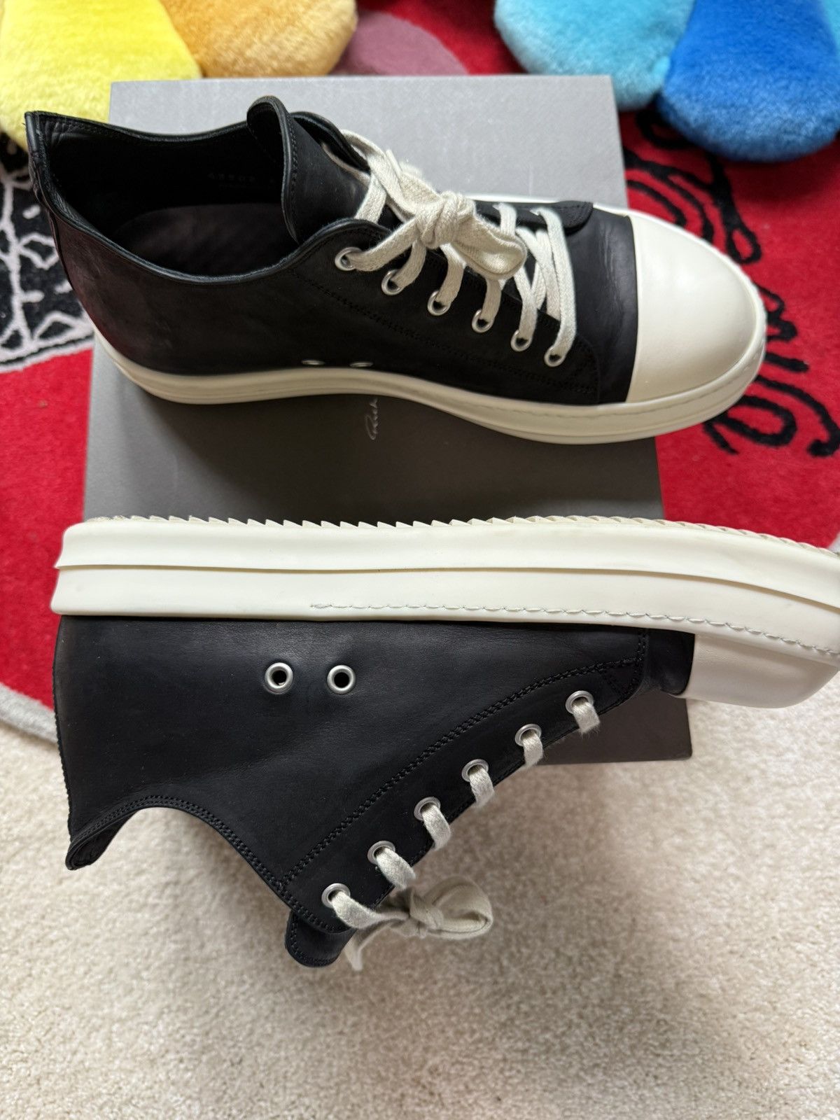 Rick Owens Rick Owens Ramones Mainline Low Size US 9 / EU 42 - 8 Thumbnail
