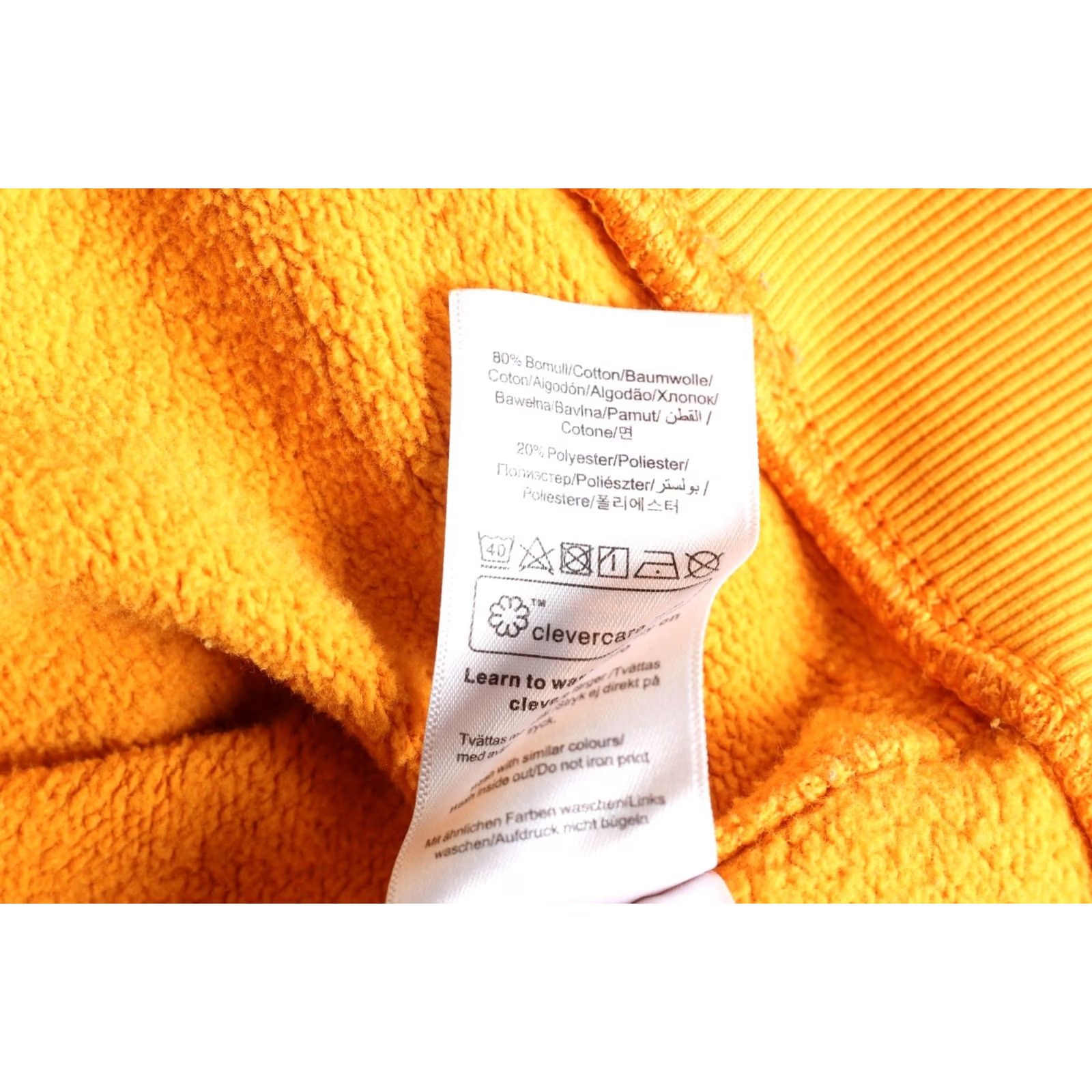 Peak Performance PEAK PERFORMANCE BASE Pullover Hoodie Sweatshirt Mens M Yellow Logo All Seasons Regular Size US M / EU 48-50 / 2 - 6 Thumbnail