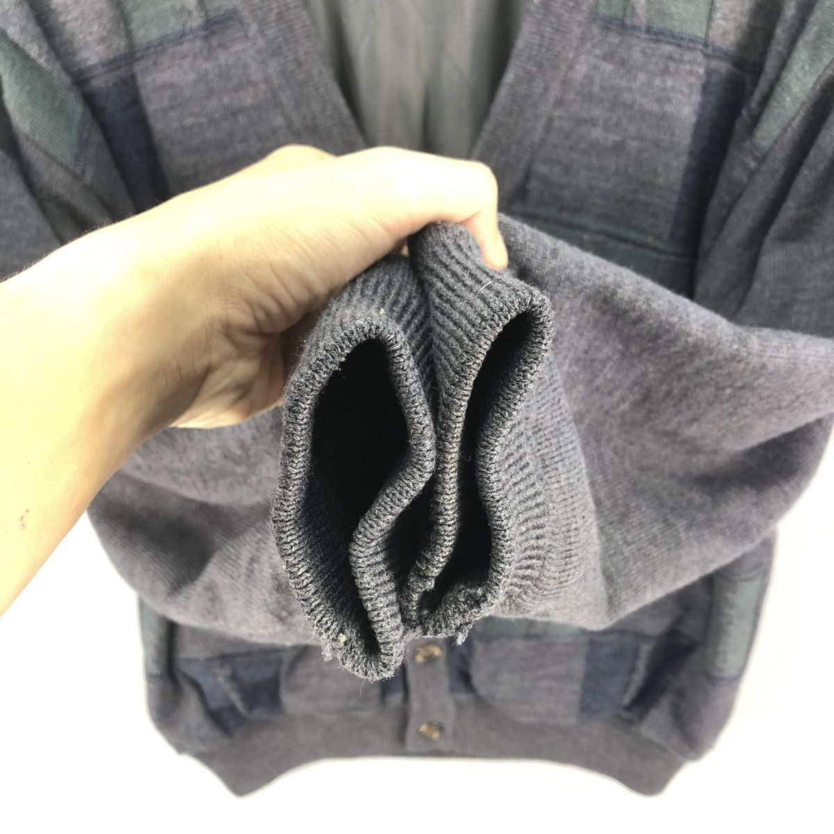 Lindbergh Vintage 90’s Lindbergh Colour Block Cardigan Size US L / EU 52-54 / 3 - 9 Thumbnail