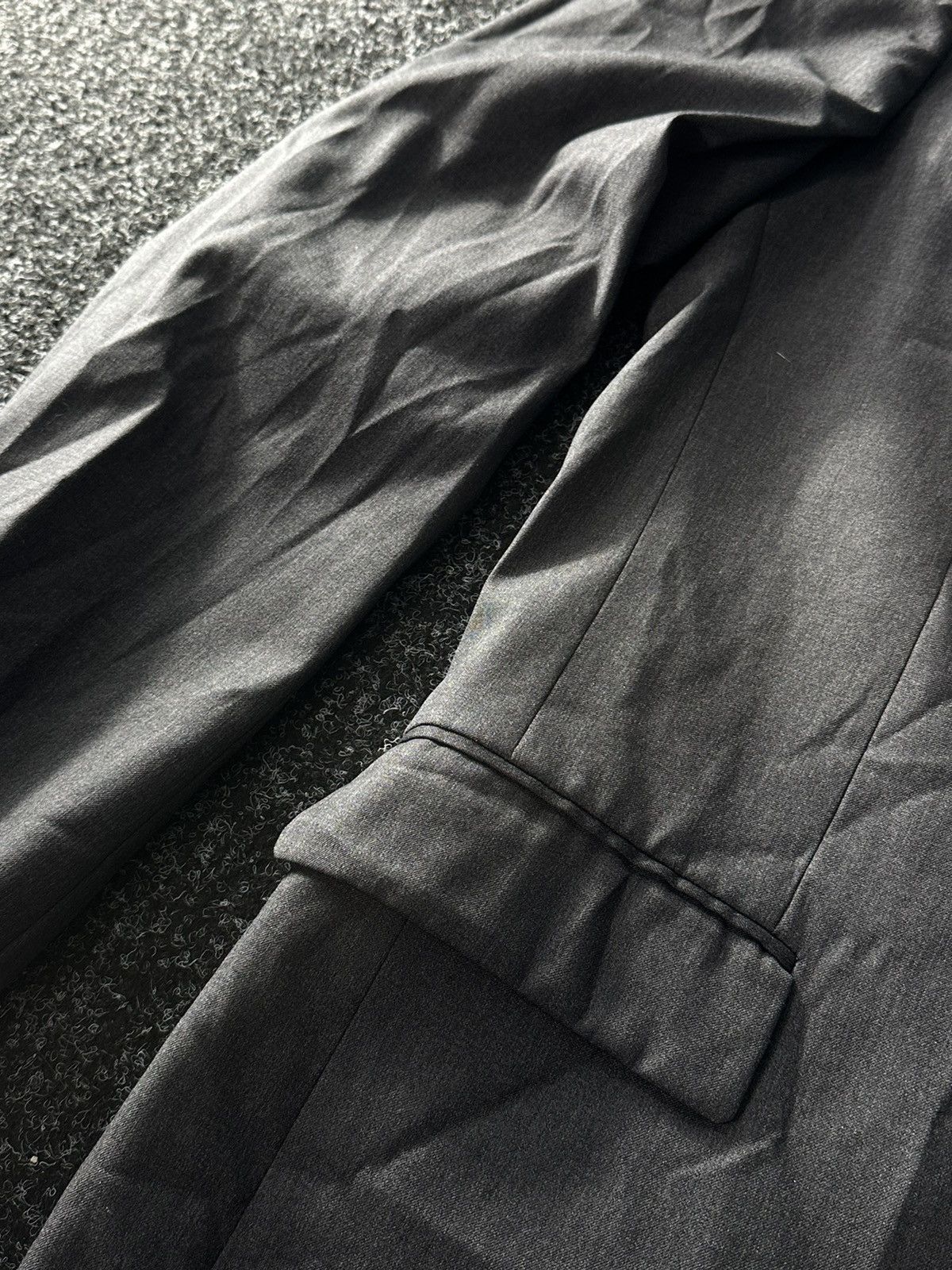Loro Piana × Vintage 70s vintage Loro Piana Blazer Jacket gray 100% lana Size US XL / EU 56 / 4 - 7 Thumbnail
