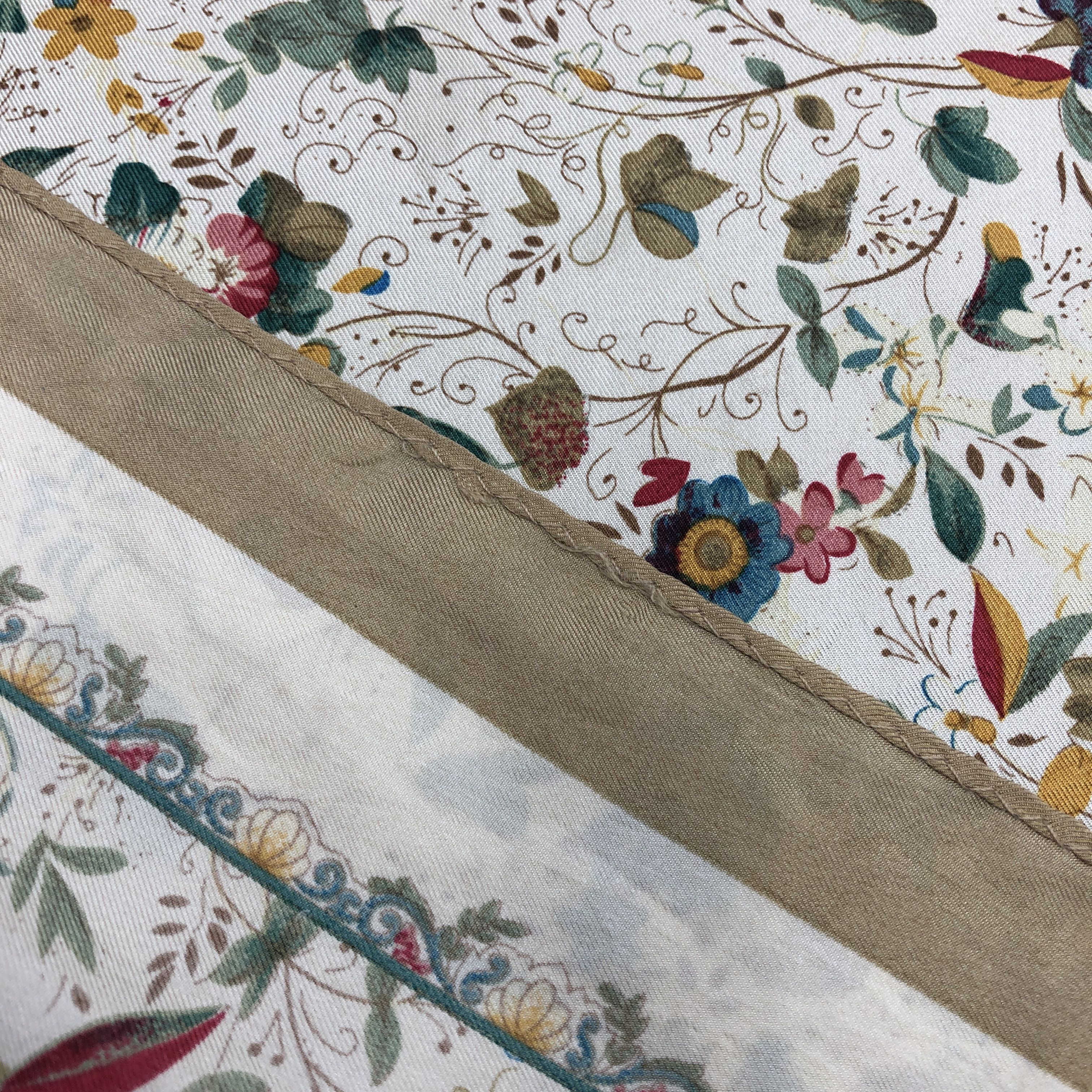 Other × Vintage Vintage Florence SILK Scarf Twill Stole Wraps Scarves Size ONE SIZE - 7 Thumbnail