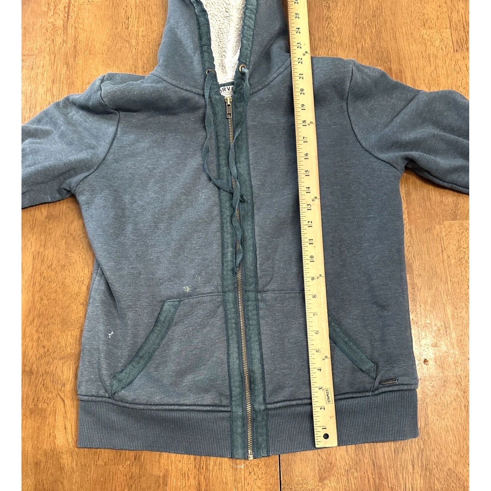 Orvis Orvis Hoodie Women's Small Green Full Zip Sherpa Lined Size S / US 4 / IT 40 - 6 Thumbnail