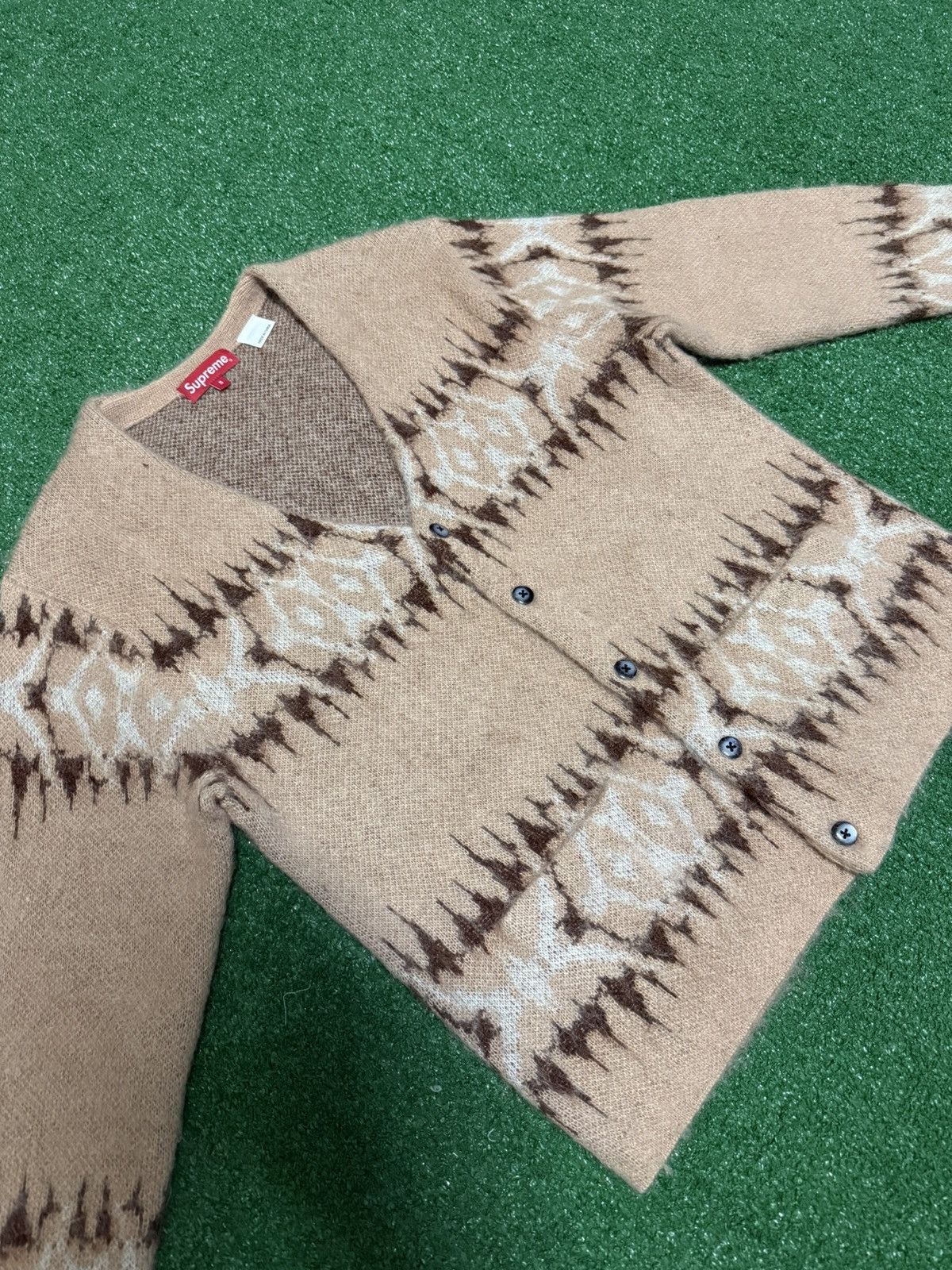 Supreme Supreme Mohair Cardigan Size US S / EU 44-46 / 1 - 8 Thumbnail