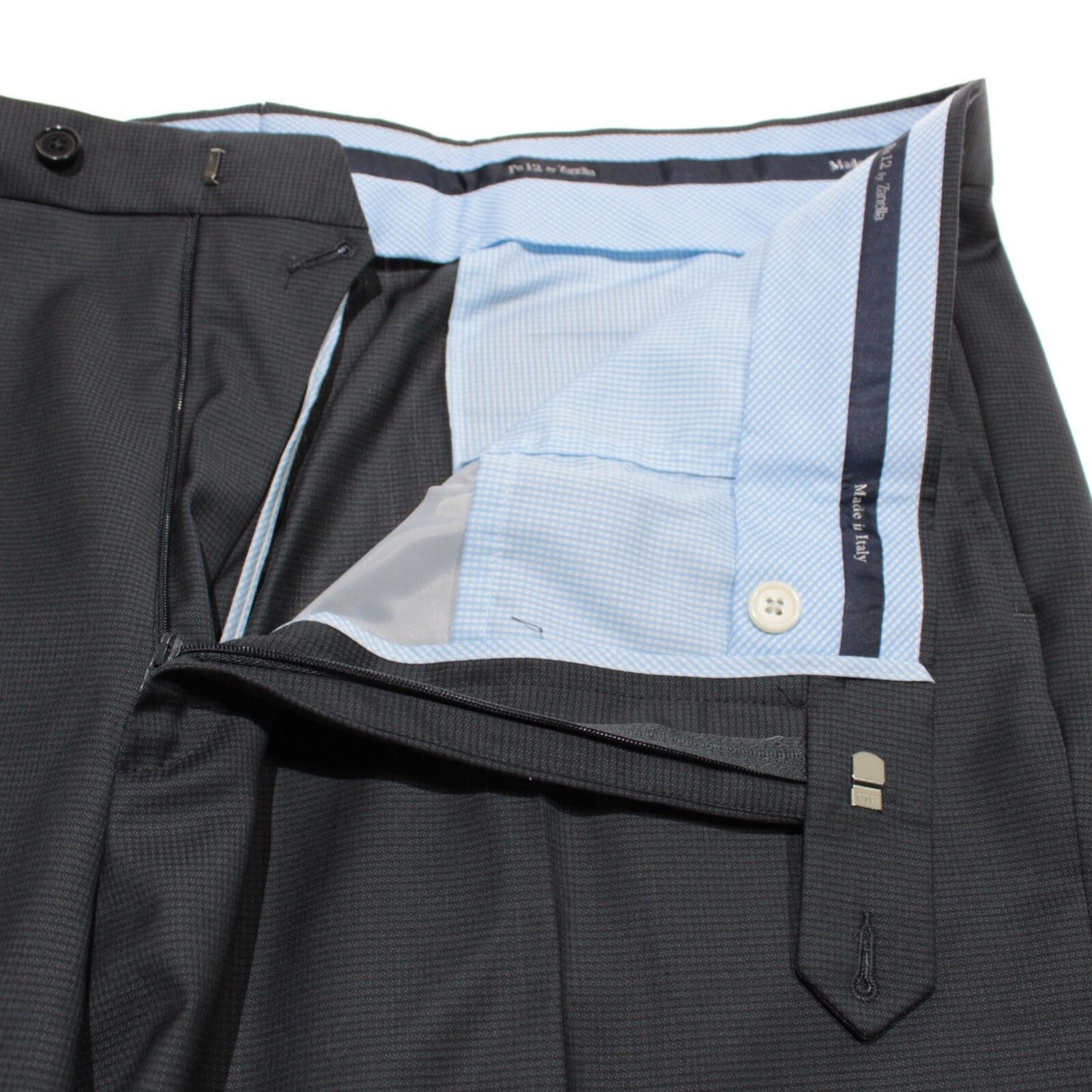 Zanella Zanella New with tags Dress Pants Size 42 US In Gray Size US 42 / EU 58 - 3 Thumbnail
