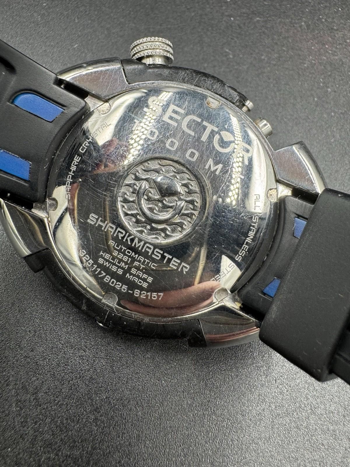 Other Sector Shark Master 1000 MT No Limits Diver ETA 25J Auto + 3 Size ONE SIZE - 6 Thumbnail