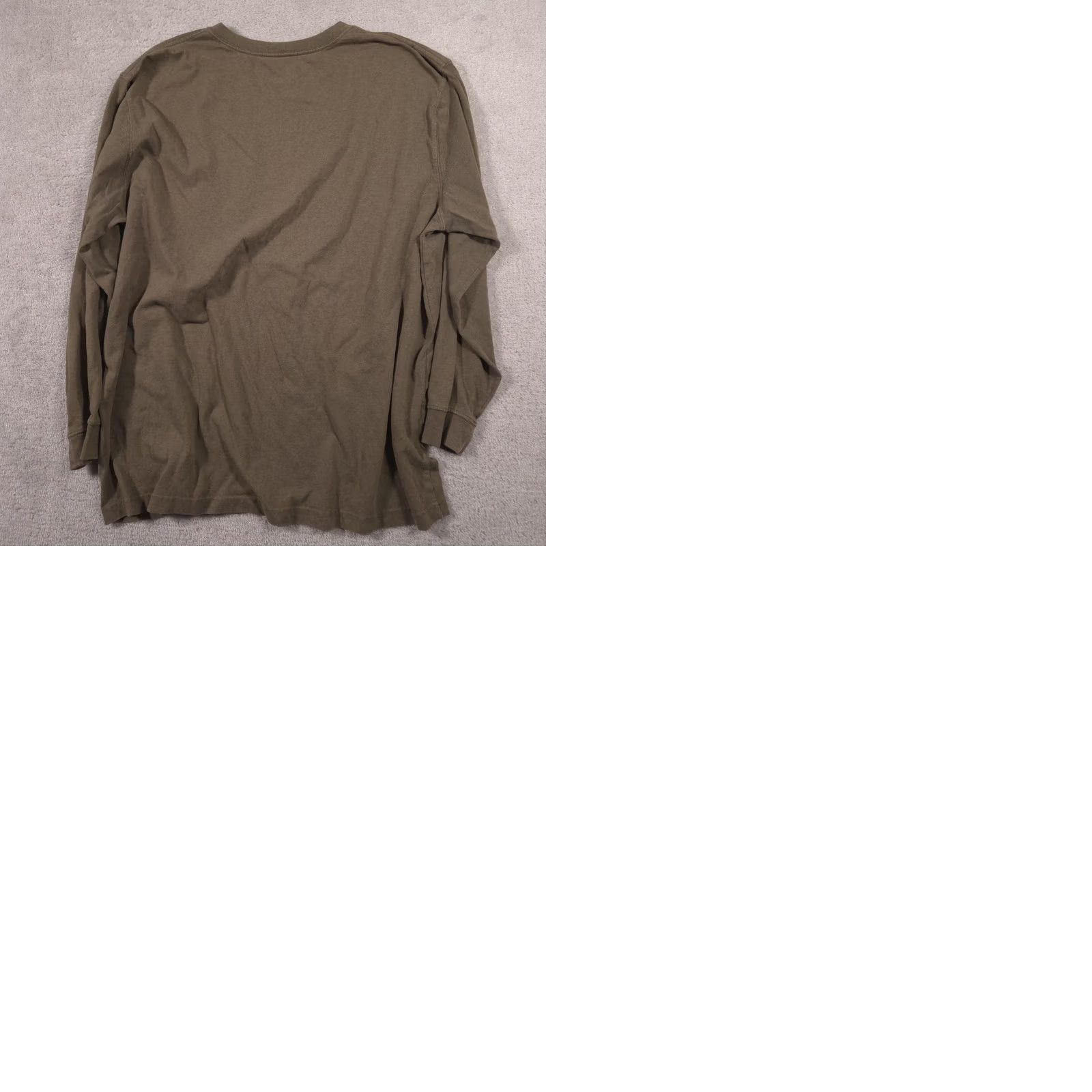 Carhartt Carhartt Mens 2XL Green Long Sleeve Workwear Shirt Graphic Tee Tagless Size US XXL / EU 58 / 5 - 9 Thumbnail