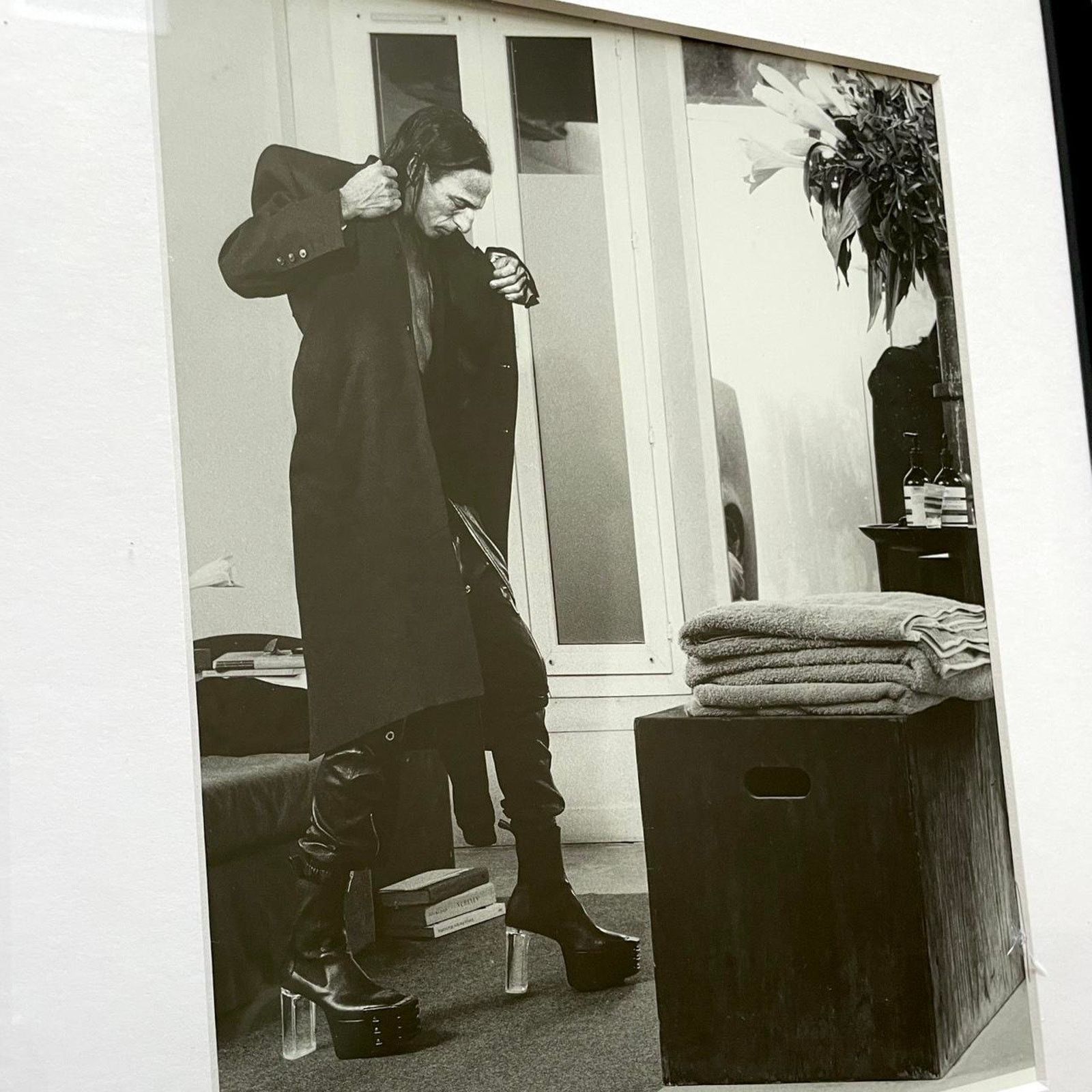 Rick Owens Rick Owens fashion Archive cutout framed poster 9x11 Size ONE SIZE - 2 Thumbnail