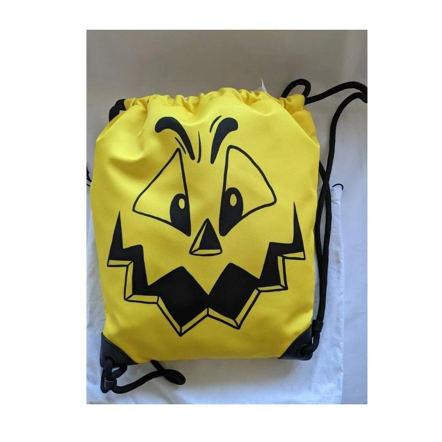 Moschino SS20 Moschino Couture Jeremy Scott PUMPKIN FACE BACKPACK Size ONE SIZE - 10 Thumbnail