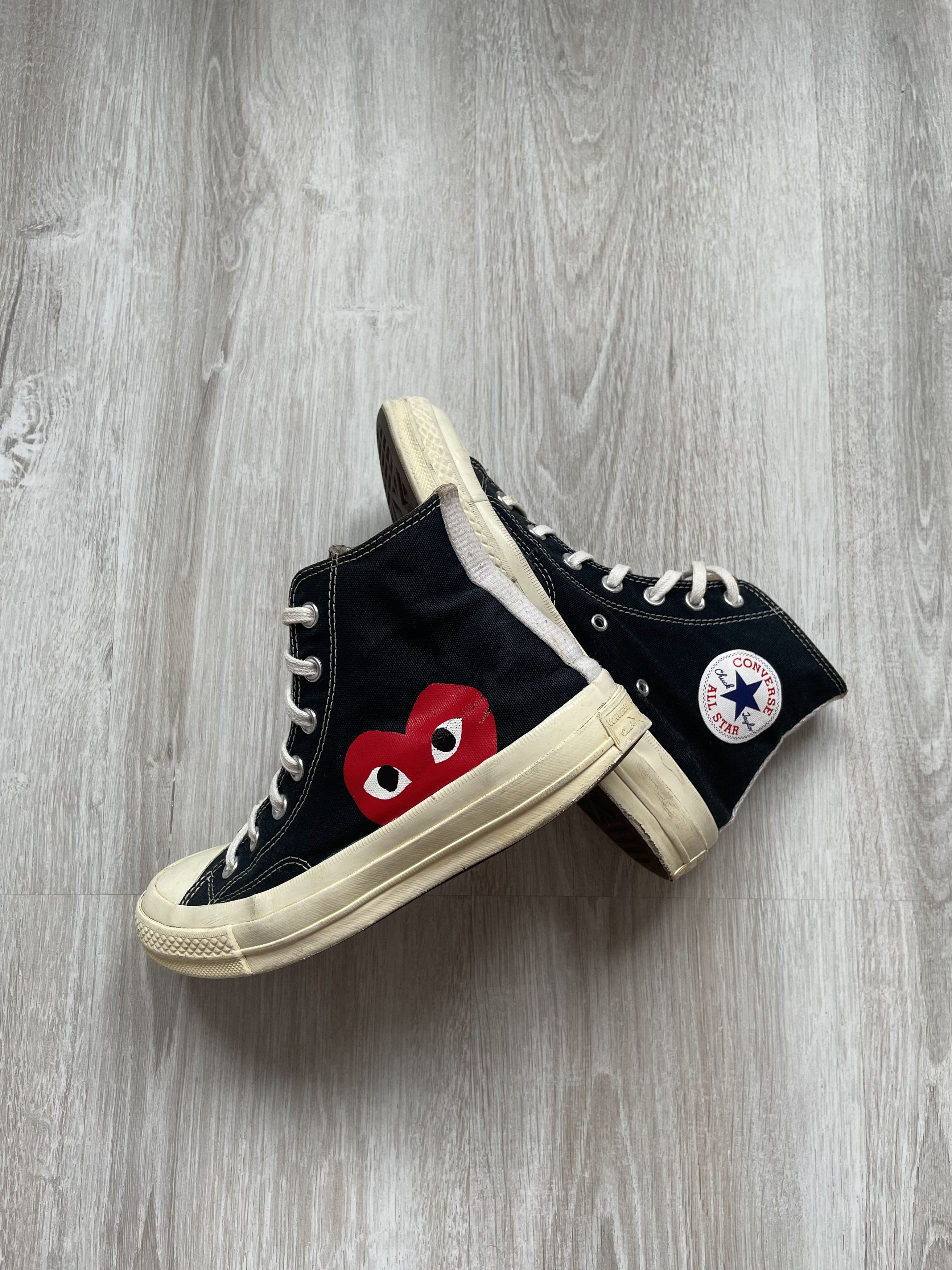 Comme des Garcons Converse Chuck Taylor x Comme des Garçons PLAY Size US 6 / EU 39 - 7 Thumbnail
