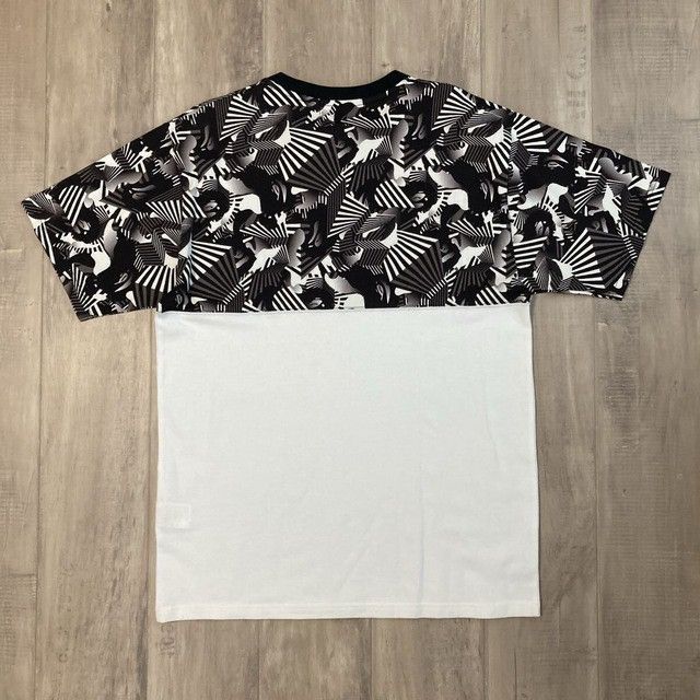 Bape BAPE Dazzle Camo T-shirt a bathing ape NIGO Size US L / EU 52-54 / 3 - 3 Thumbnail