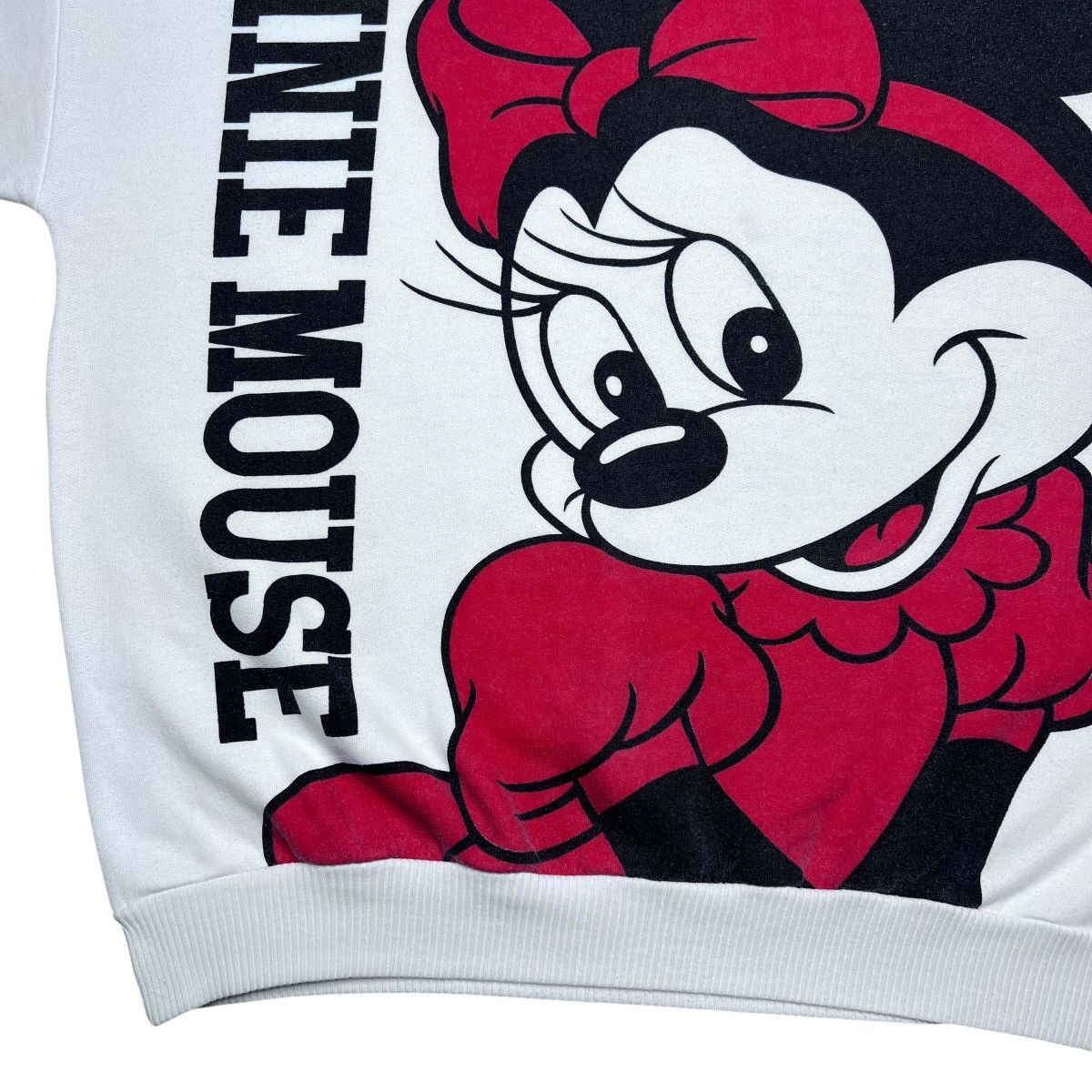 Disney 1980s Disney Minnie Mouse Double Sided Big Print Sweatshirt Size US XL / EU 56 / 4 - 8 Thumbnail
