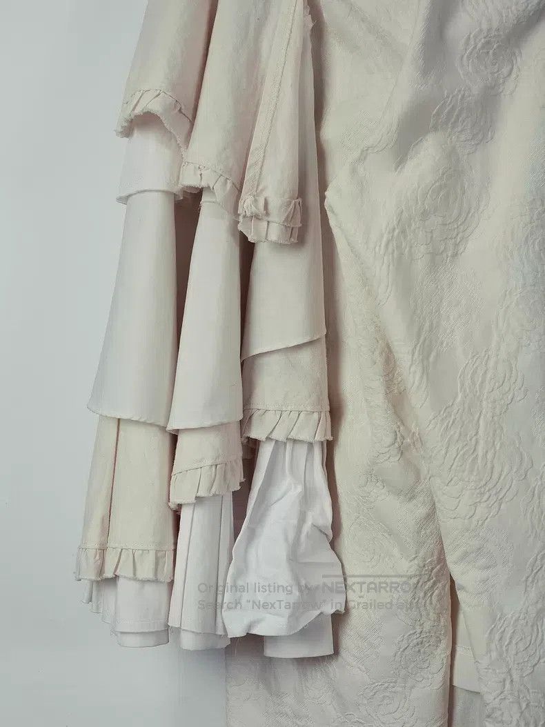 Comme des Garcons Comme des Garcons size M Asymmetrical Pleated Skirt Pants Size 23" - 5 Thumbnail