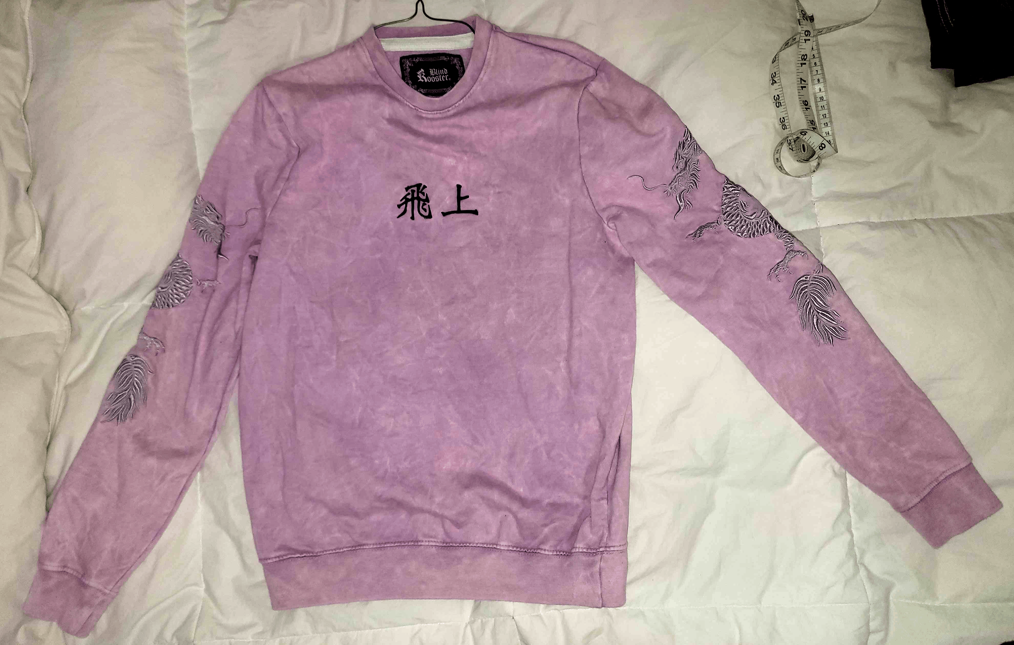 Other Blind Rooster Pink Sweatshirt | Embordered Japanese Crewneck Size US S / EU 44-46 / 1 - 2 Thumbnail
