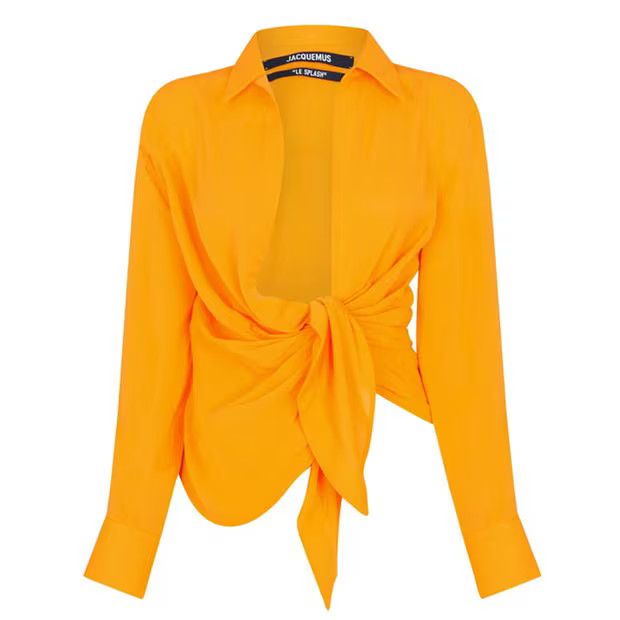 Jacquemus o1g2r1mq1024 Shirt in Orange Size XS / US 0-2 / IT 36-38 - 1 Thumbnail