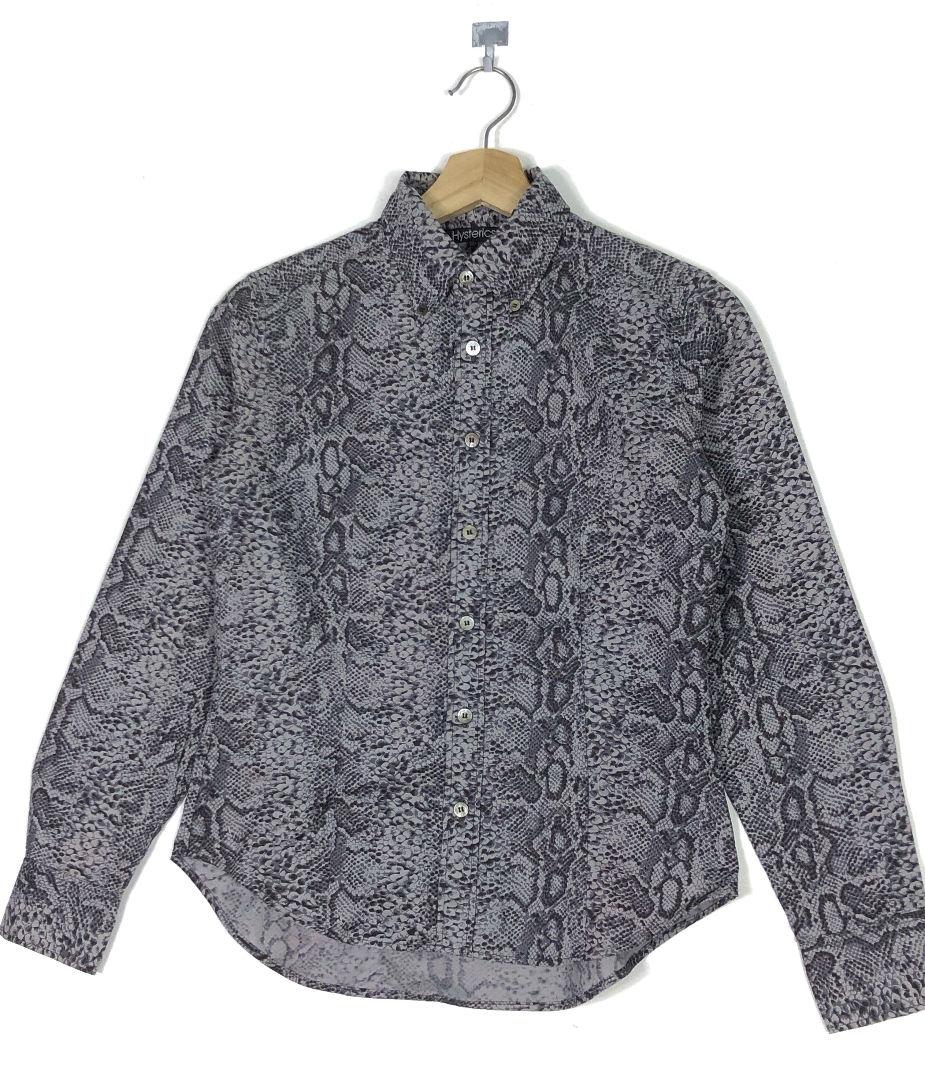 Hysteric Glamour RARE🔥VINTAGE HYSTERIC GLAMOUR SNAKE BUTTON UPS Size S / US 4 / IT 40 - 5 Thumbnail