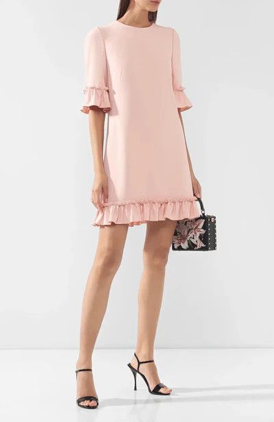 Dolce & Gabbana o1y0825 Mini Dress in Pink Size XS / US 0-2 / IT 36-38 - 4 Thumbnail