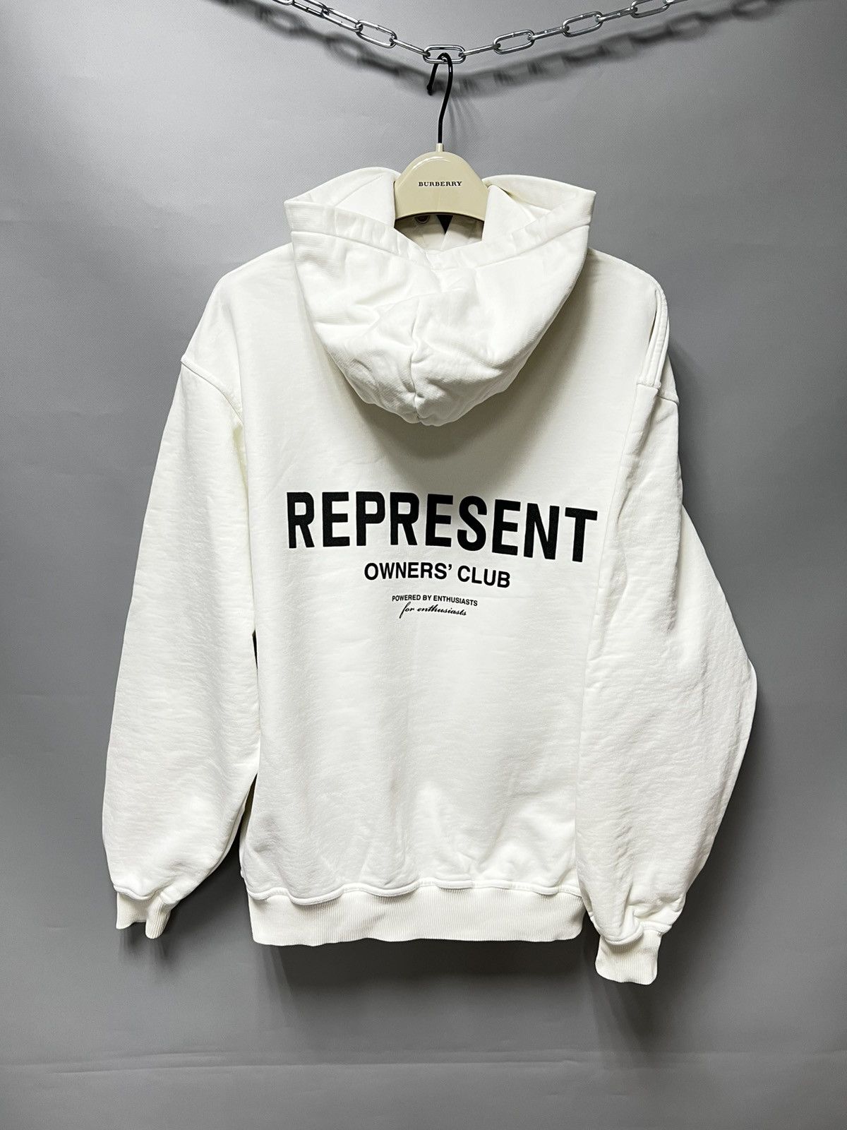 Represent Clo. Represent Owners Club White Hoodie Men’s y2k Size US S / EU 44-46 / 1 - 1 Thumbnail