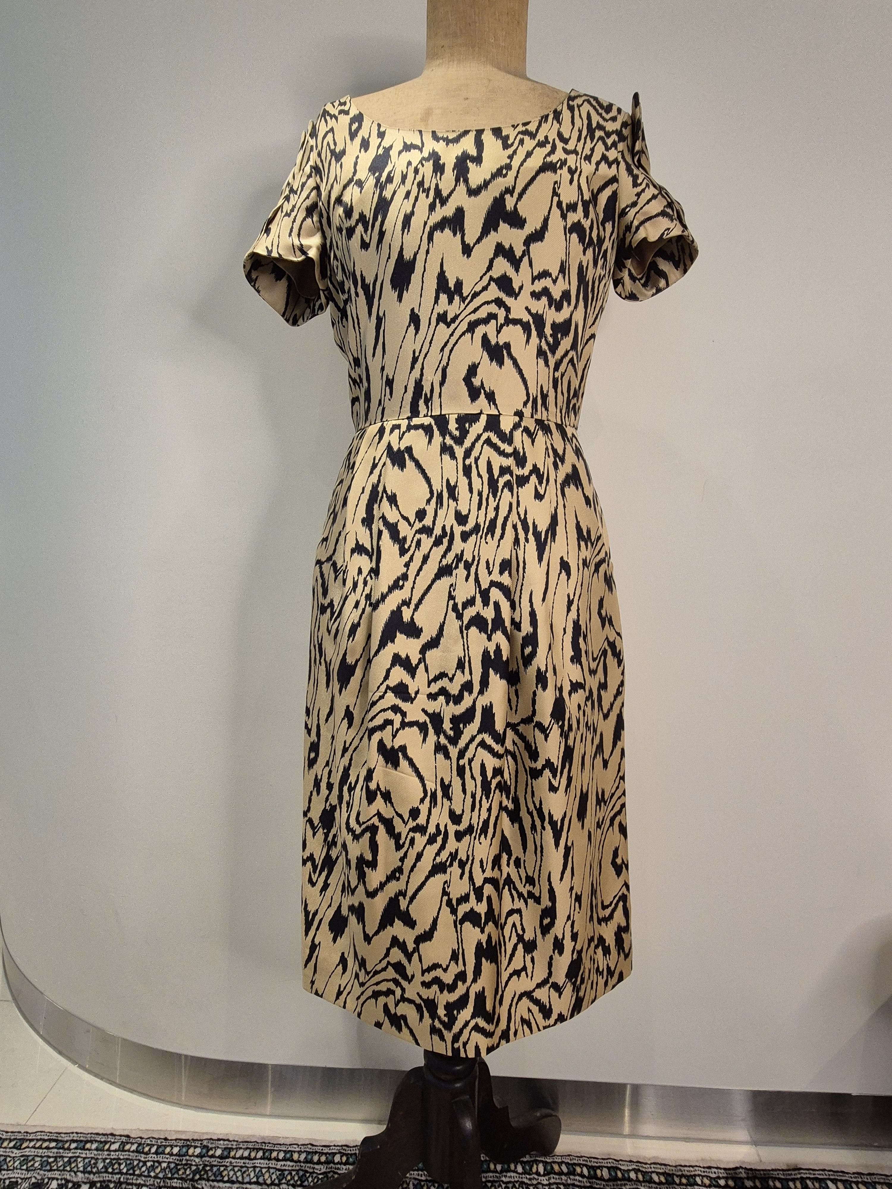 Temperley London Silk tiger print, fitted dress Size S / US 4 / IT 40 - 2 Thumbnail