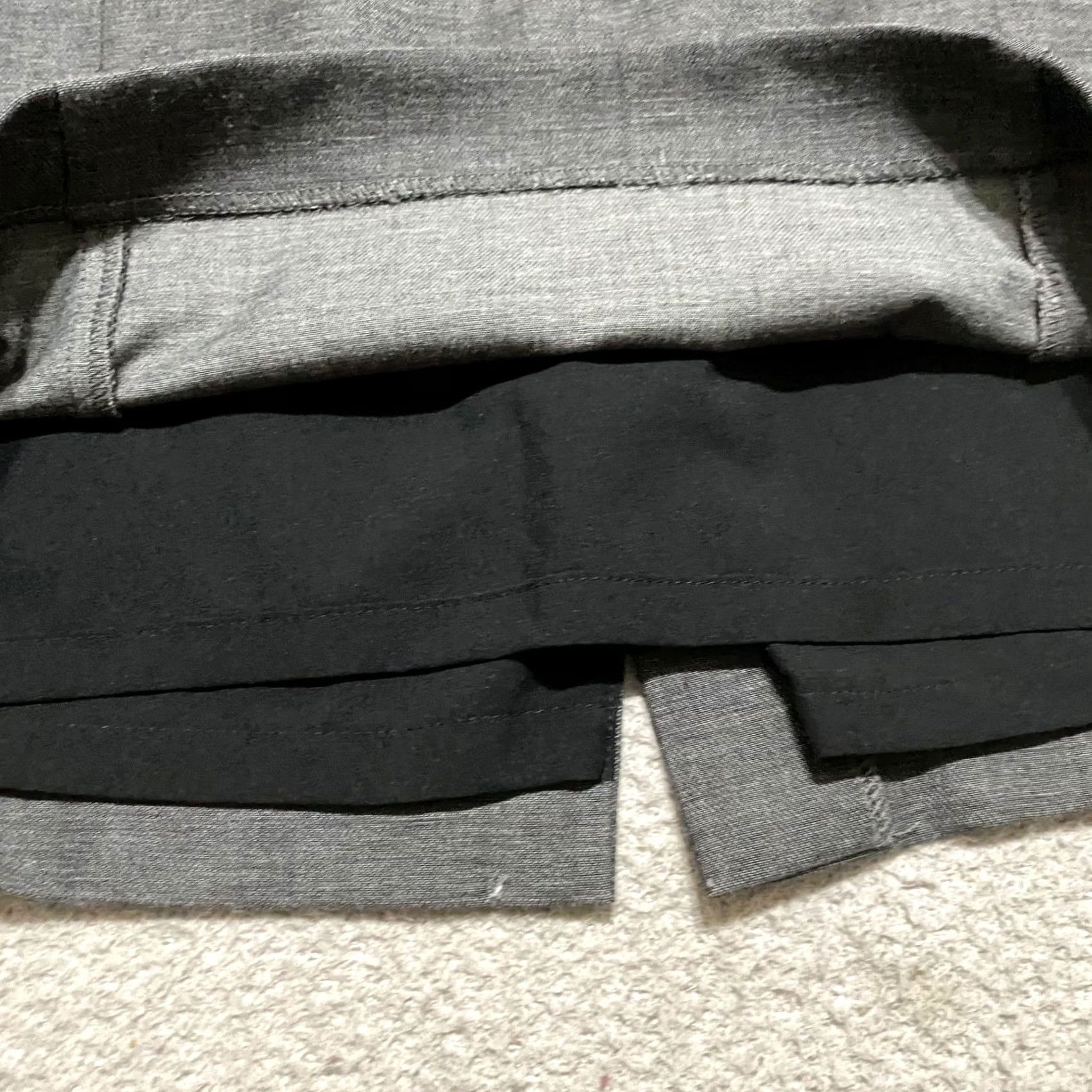 Express Express Skirt 6 Gray Pencil Straight Lined Pockets Zip Business Casual Formal 6 Size 28" / US 6 / IT 42 - 5 Thumbnail