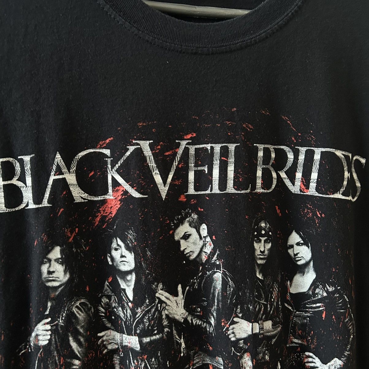 Band Tees Vintage Black Veil Brides 2014 Big Graphic Logo rock band te Size US XL / EU 56 / 4 - 3 Thumbnail