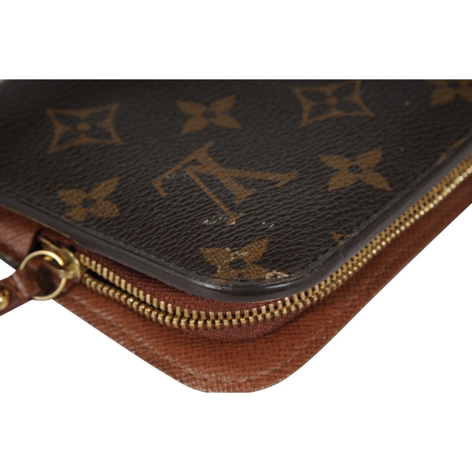 Louis Vuitton Ikat Wallet Brown Lv Logo Monogram Zip Long Canvas Size ONE SIZE - 11 Thumbnail