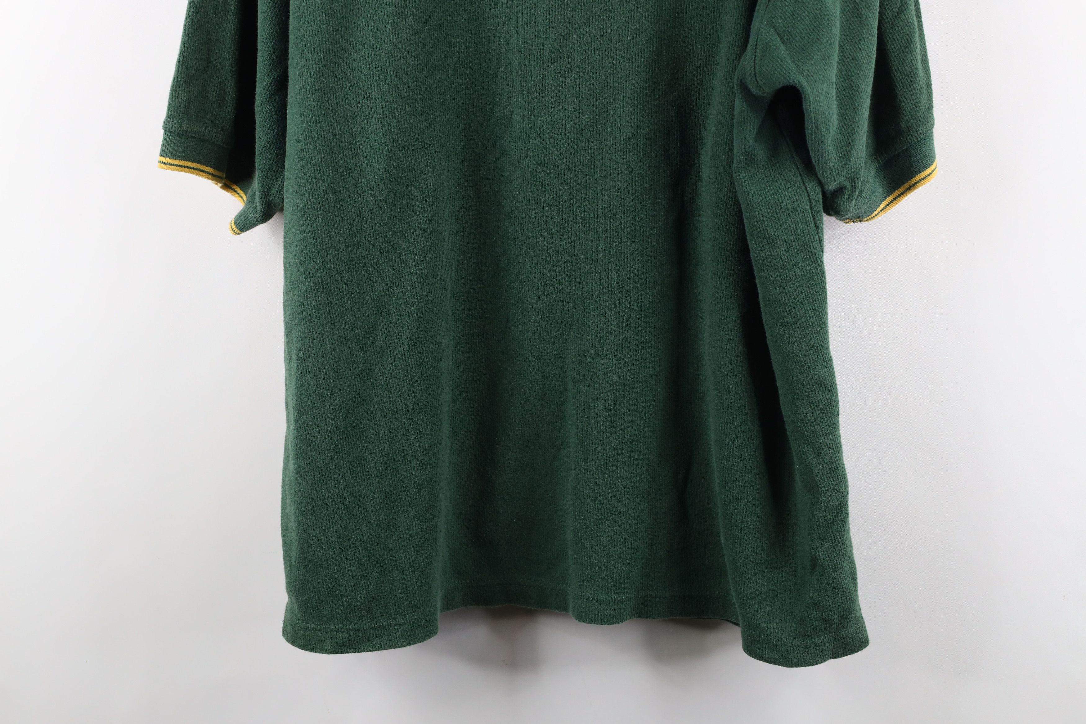 Vintage Vintage 90s Out Heavyweight Green Bay Packers Football Polo Size US XL / EU 56 / 4 - 8 Thumbnail