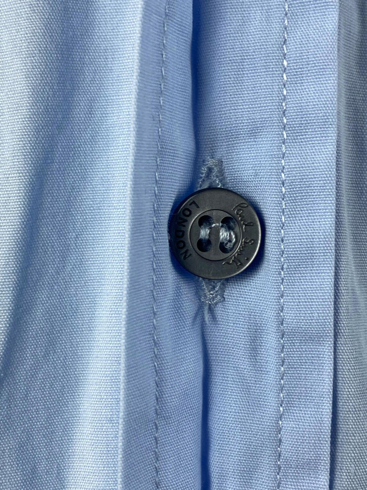 Paul Smith Men Paul Smith London Blue Cuffs Dress Shirt Size 39 Size US M / EU 48-50 / 2 - 4 Thumbnail