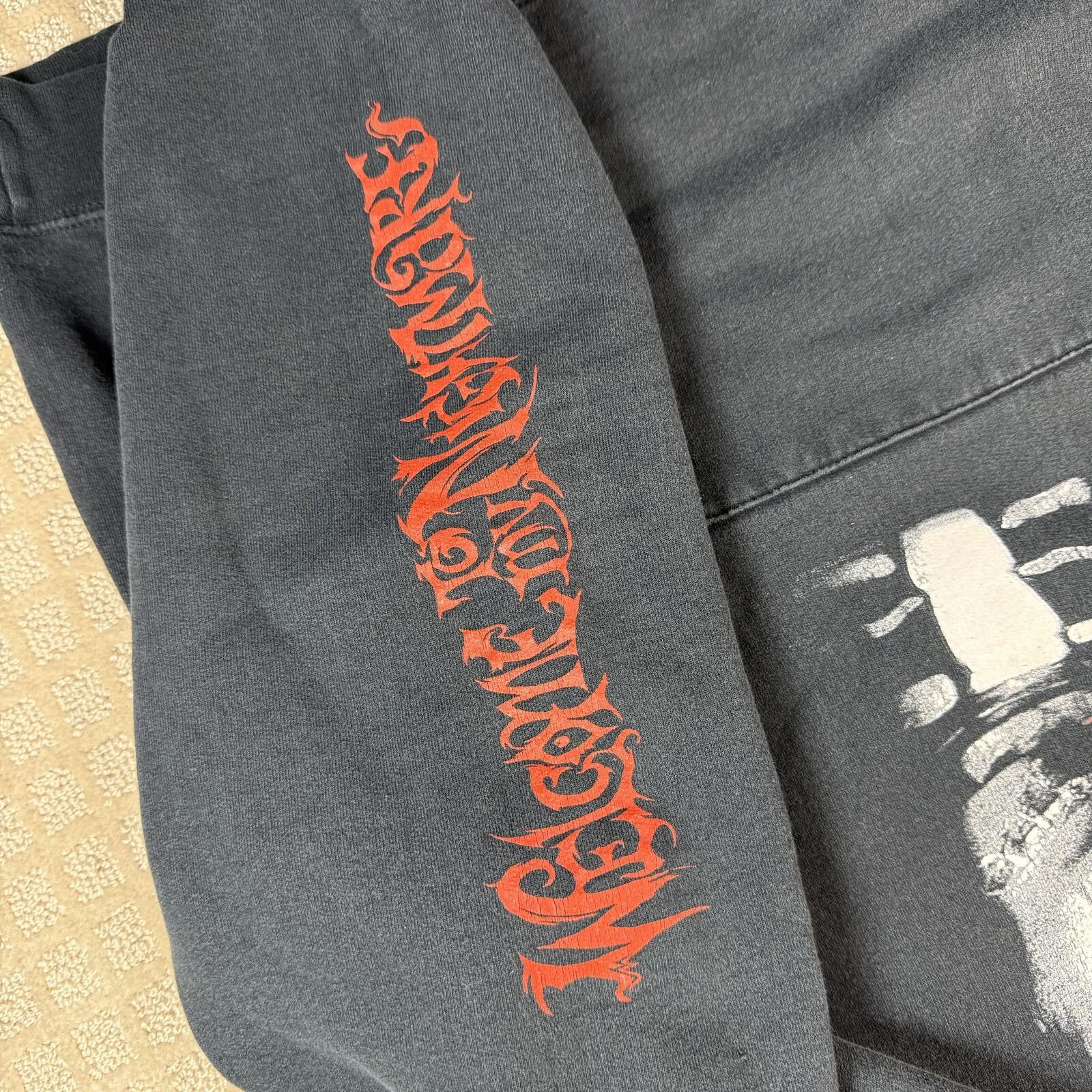 Hanes Vintage Alice Cooper Welcome To My Nightmare Hoodie Size US L / EU 52-54 / 3 - 3 Thumbnail
