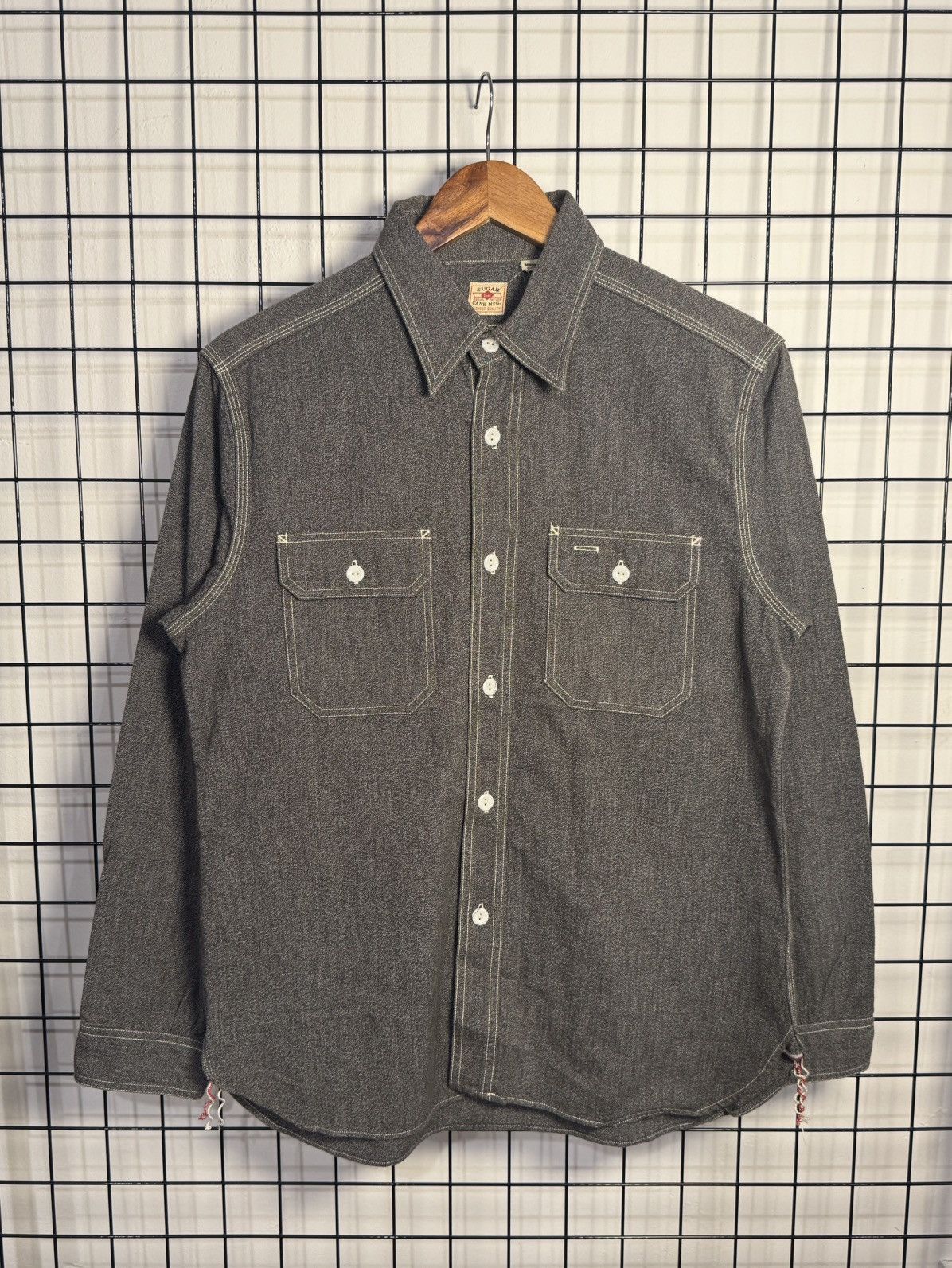 Sugar Cane Sugar Cane SC25511 Jean Cord Work Shirt Size US M / EU 48-50 / 2 - 1 Thumbnail