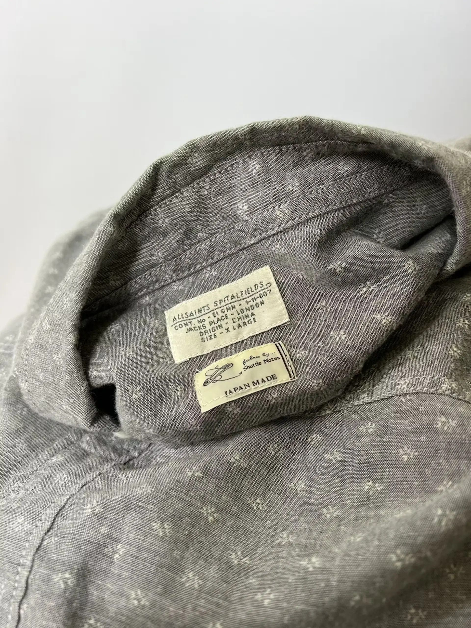 Allsaints All Saints Graceland L/SLV Shirt Size US XL / EU 56 / 4 - 3 Thumbnail