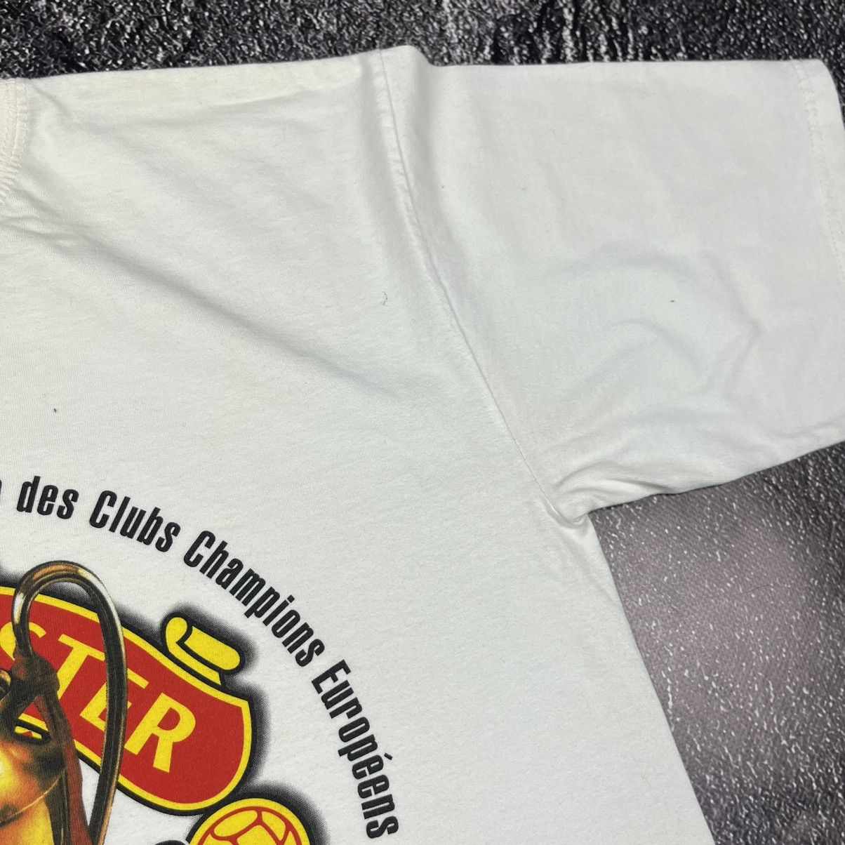 Vintage 1999 Manchester United champions vintage t-shirt soccer hype Size US S / EU 44-46 / 1 - 6 Thumbnail