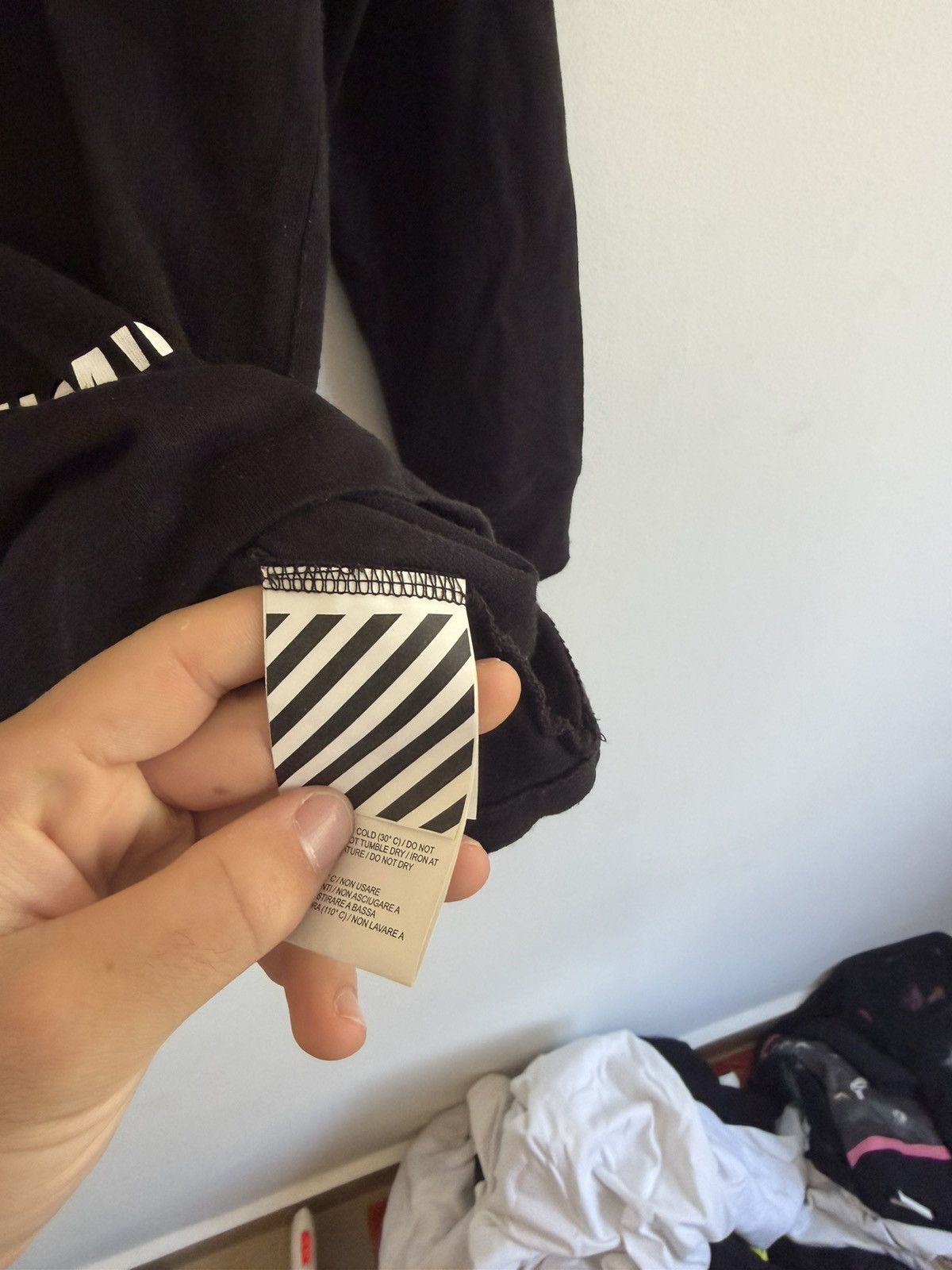 Off-White Off White Impressionism 1863 Long Sleeve TEE Size US XS / EU 42 / 0 - 9 Thumbnail