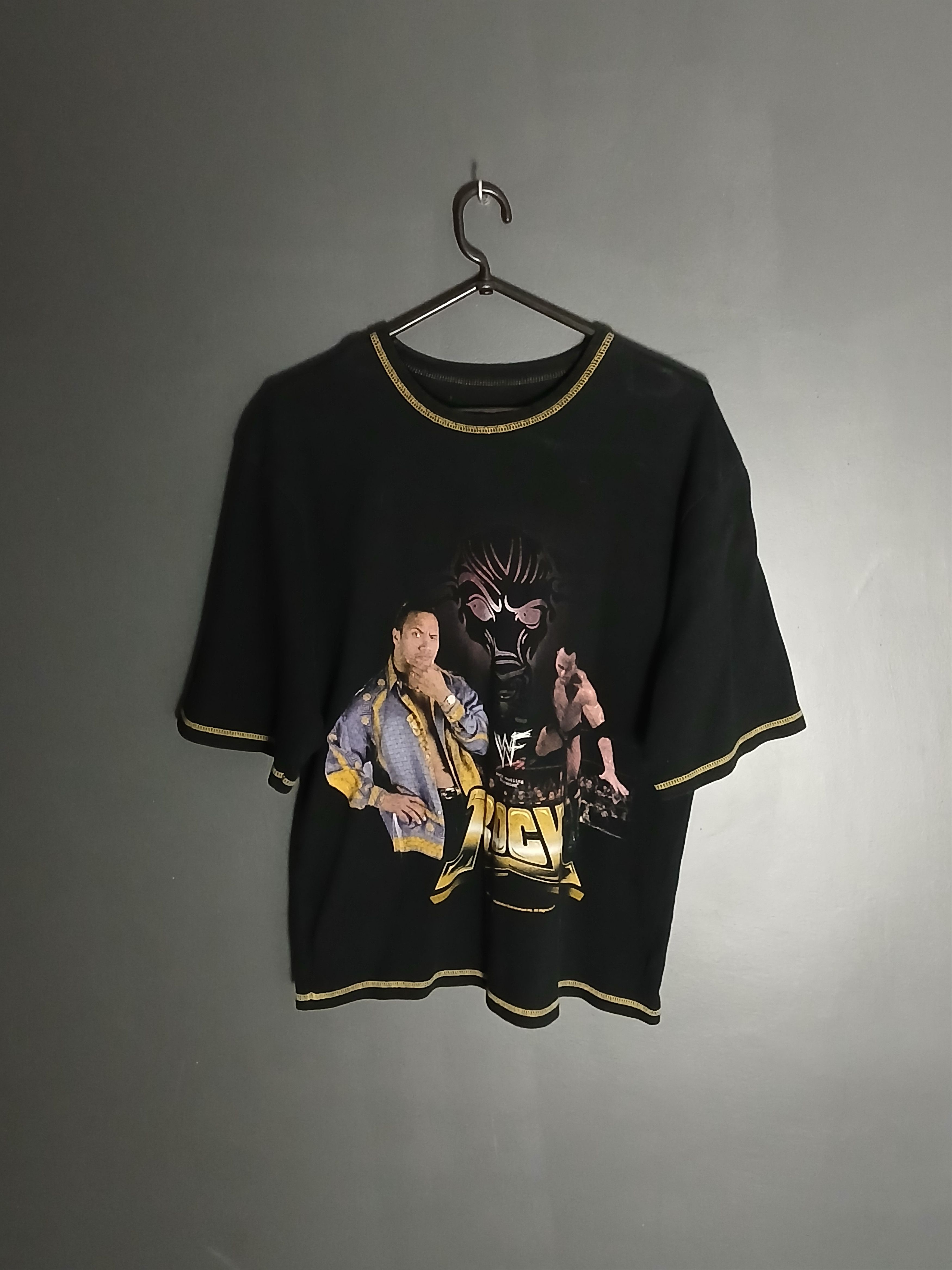 Vintage × WWE Deadstock WWE The Rock The Peoples Champ T-Shirt