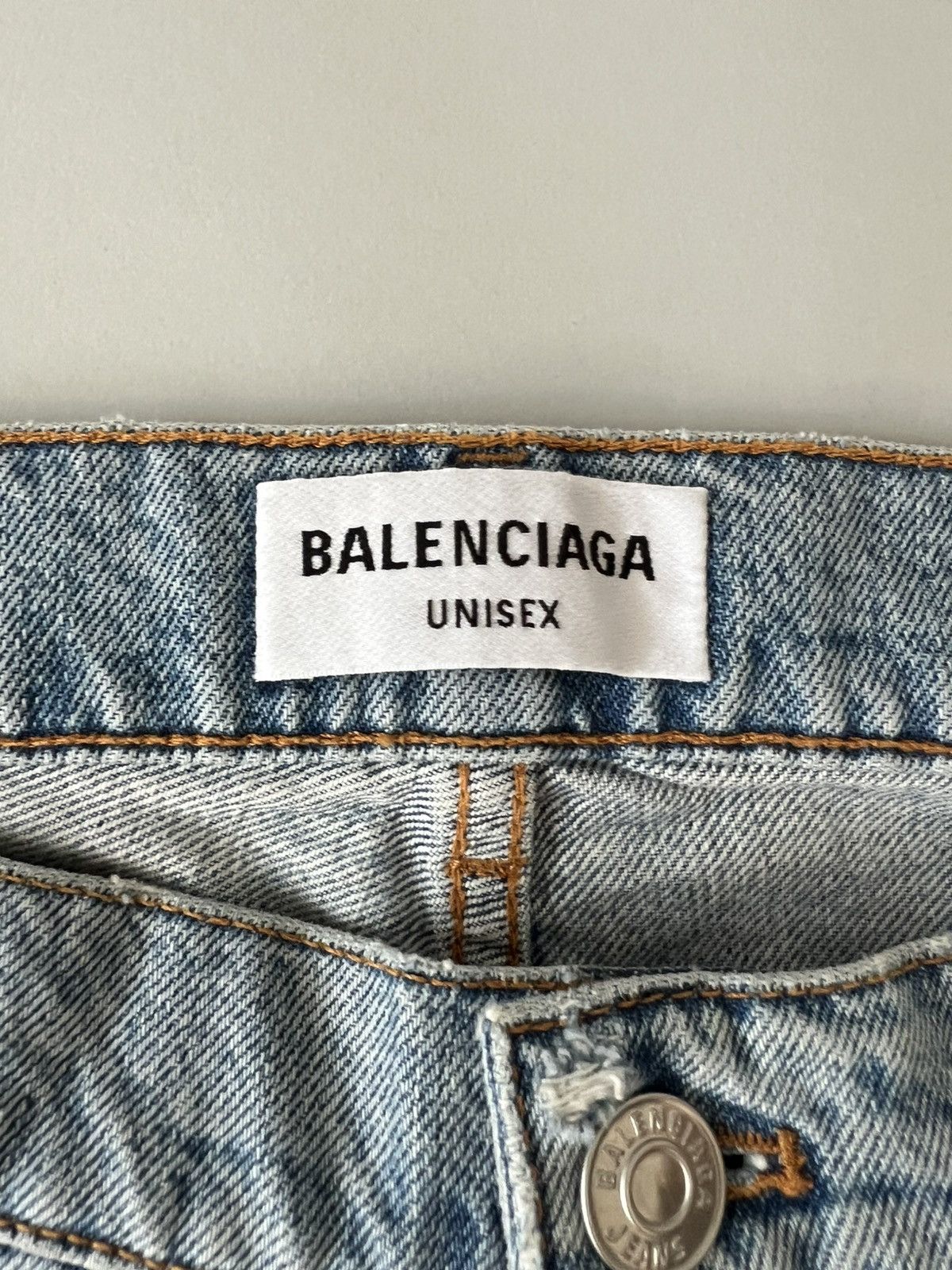 Balenciaga Balenciaga Ripped Distressed Jeans Size US 29 - 6 Thumbnail