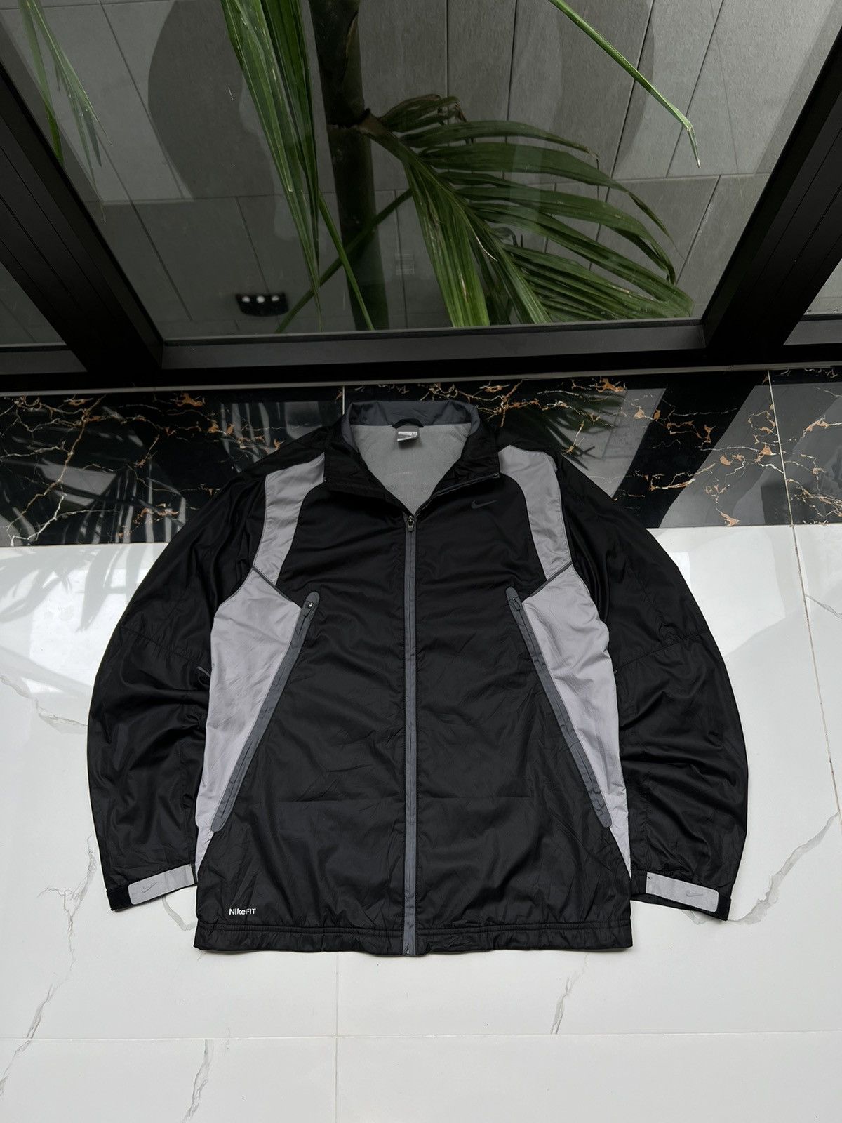 Nike × Vintage 90's NIKE FIT RETRO Y2K GORPCORE JACKET SWOOSH LOGO Size US M / EU 48-50 / 2 - 1 Thumbnail
