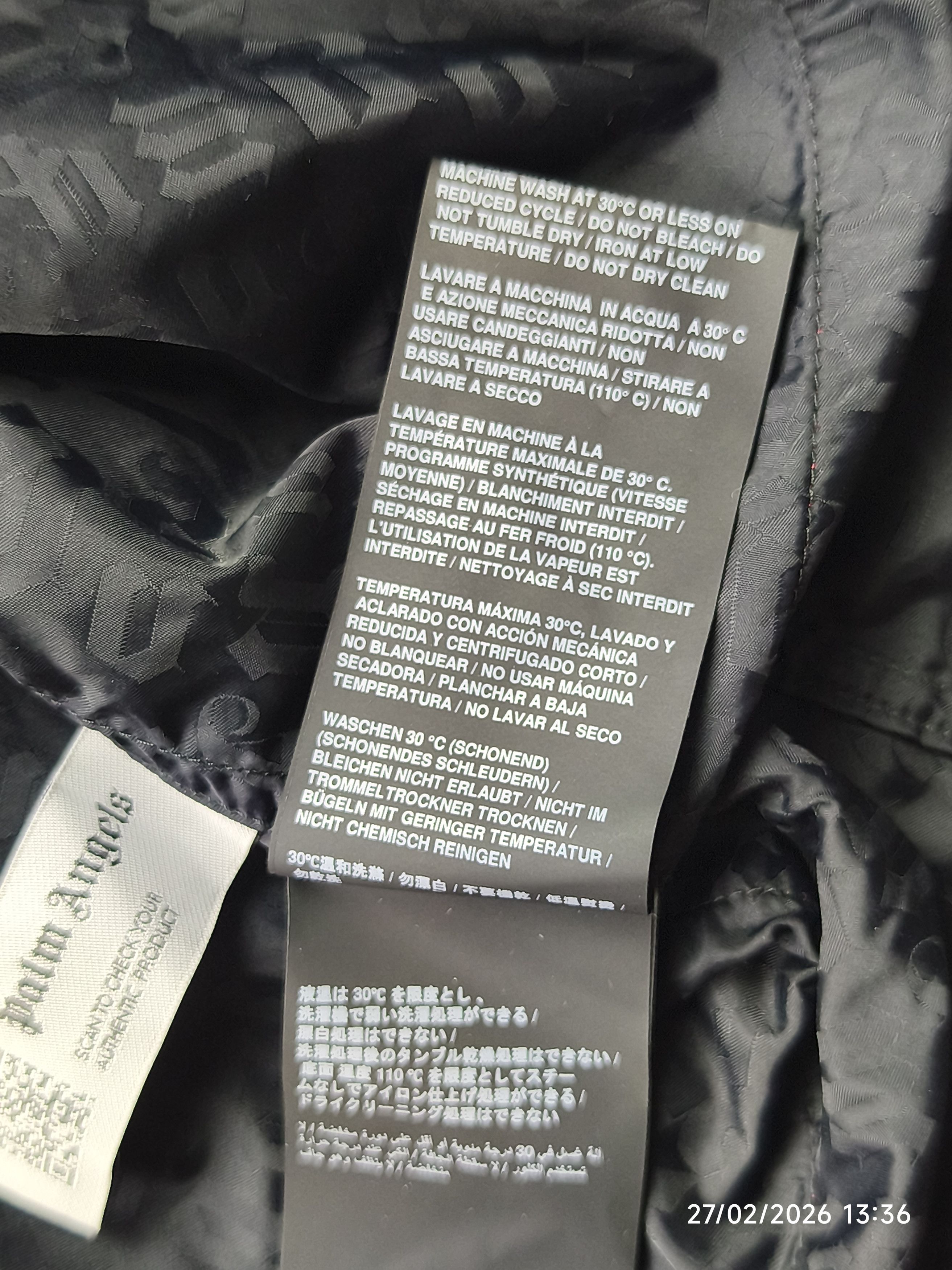 Palm Angels Palm angels monogram mountain park windbreaker jacket Size US S / EU 44-46 / 1 - 14 Thumbnail