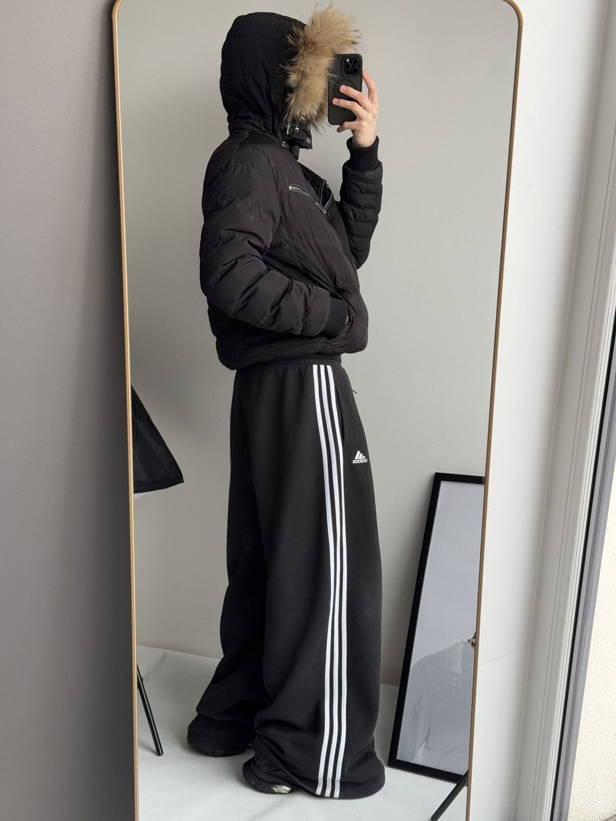 Adidas Adidas Balenciaga Style baggy Track Pants Hype Sweatpants Size US 33 - 8 Thumbnail