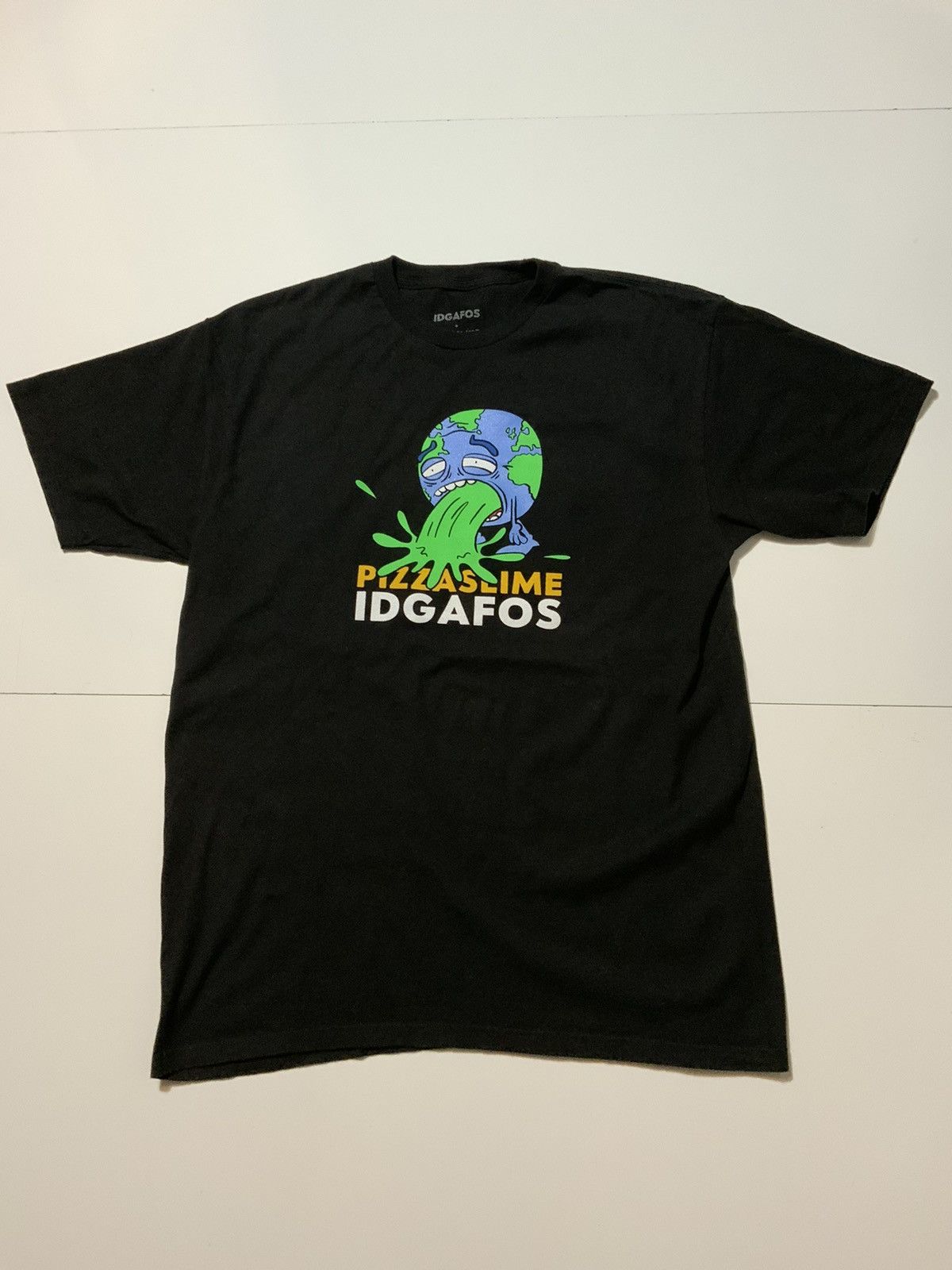 Pizza Slime Pizza Slime X IDGAFOS Dillon Earth World Puke T-shirt Size US L / EU 52-54 / 3 - 2 Thumbnail