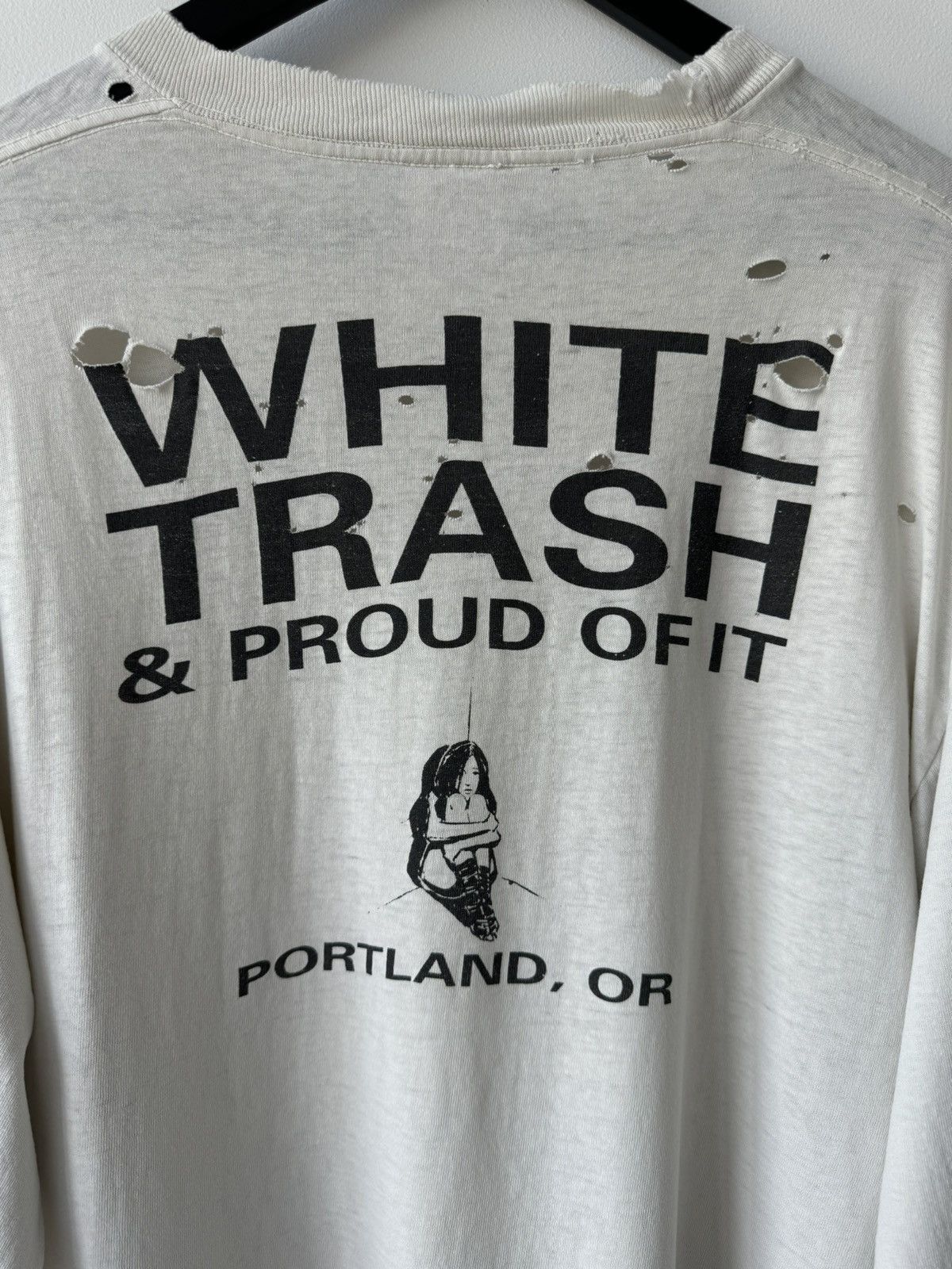 Vintage VINTAGE 90s THRASHED FADED EVERCLEAR LONGSLEEVE SHIRT RARE Size US XL / EU 56 / 4 - 2 Thumbnail