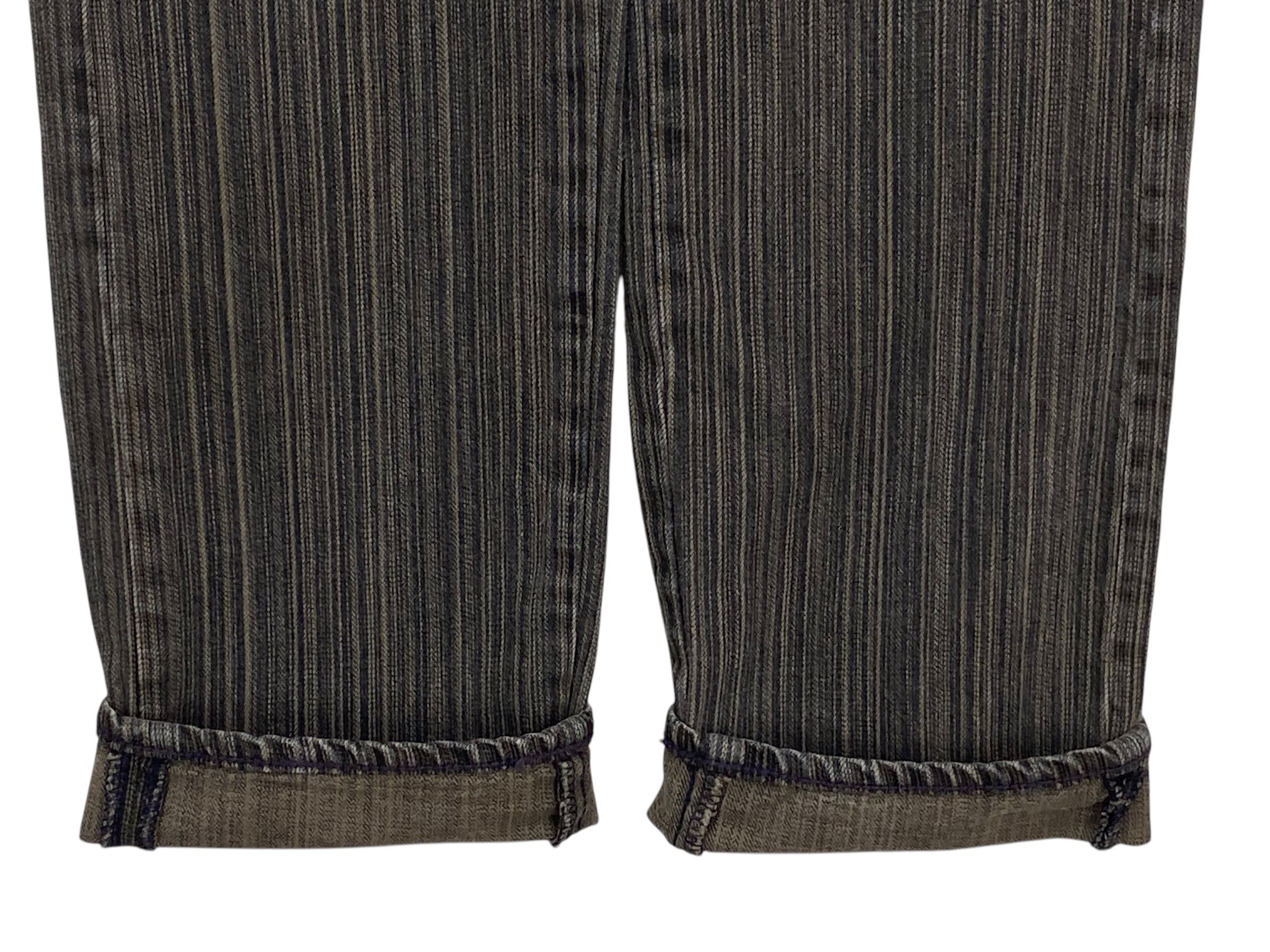 Japanese Brand Blueway Jeans Stripes Hickory Jeans Size US 28 / EU 44 - 8 Thumbnail